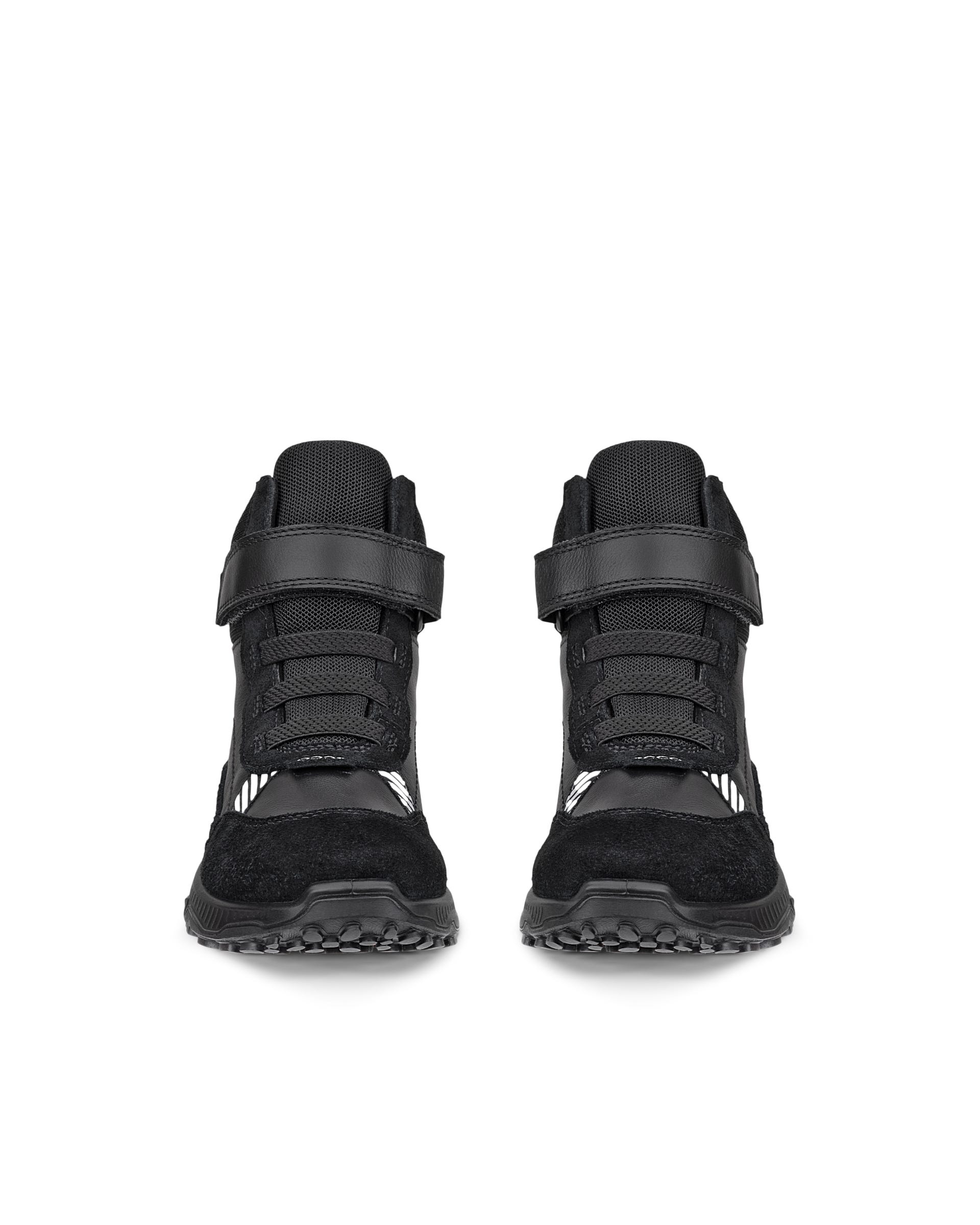 ECCO® RECEPTOR XP K ūdensizturīgi zamšādas ziemas zābaki bērniem - Melns - Outside