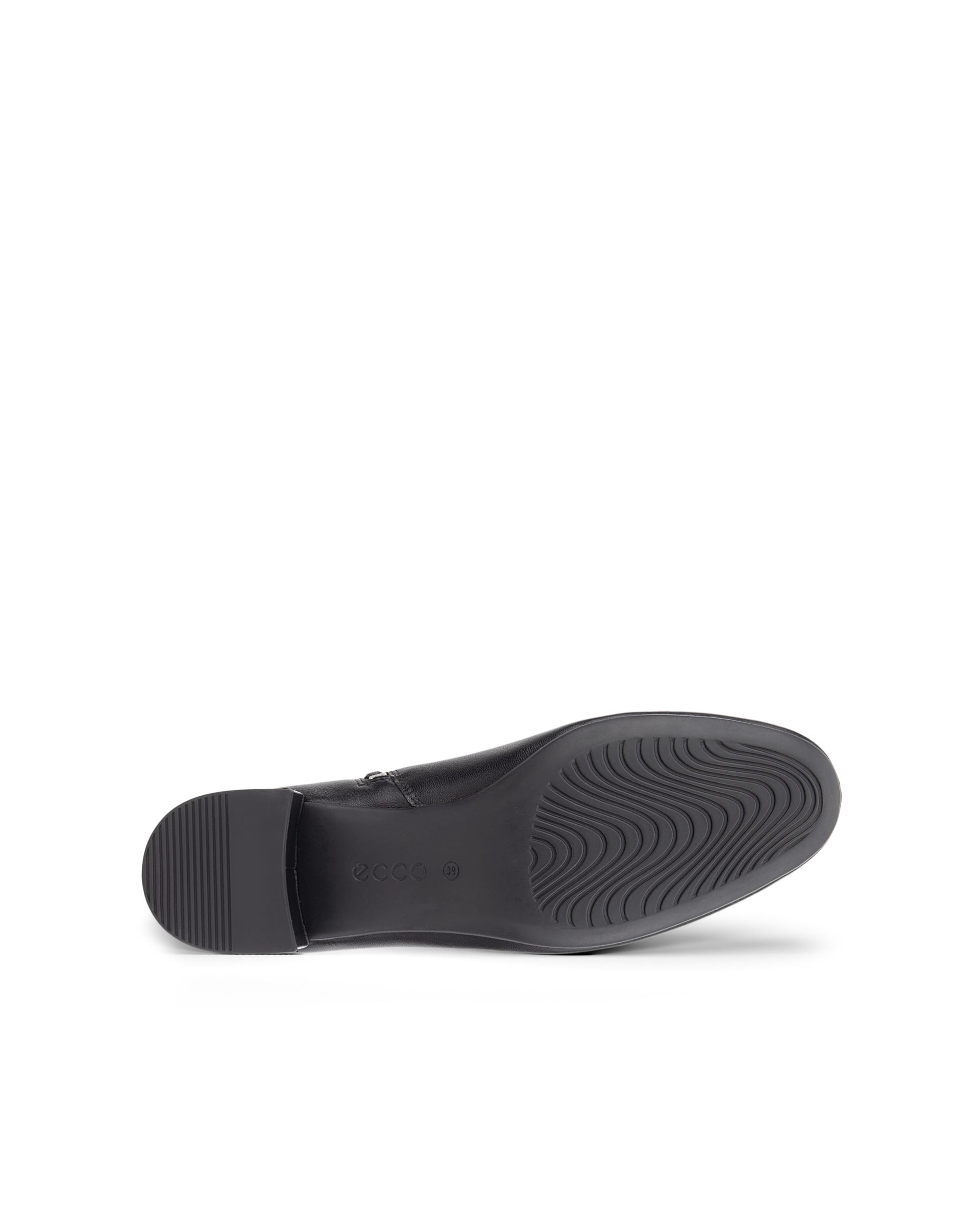 ECCO® LIVA 35 Damen Lederstiefelette mit Absatz - Schwarz - Outside