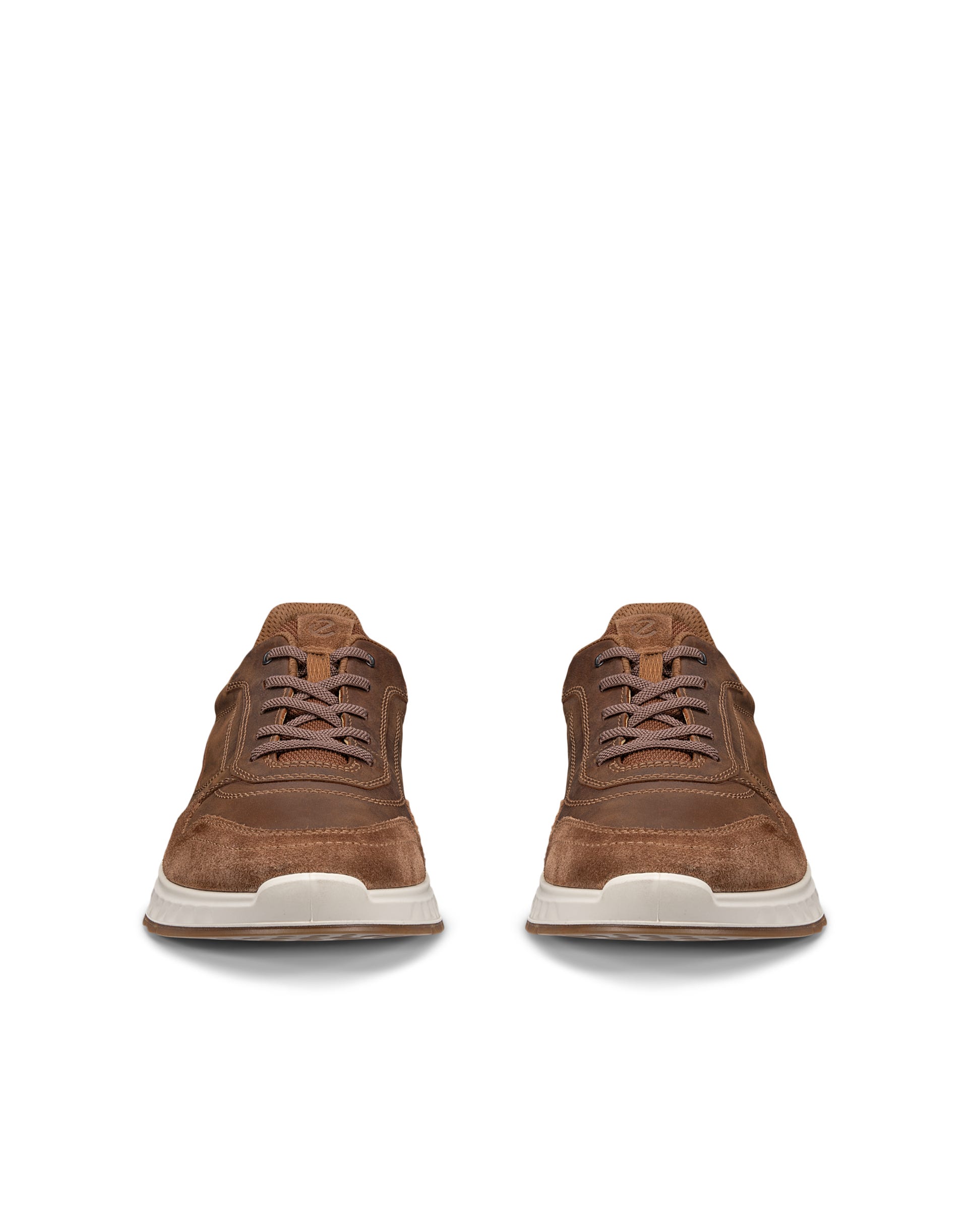 Zapatillas de nobuk ECCO® EXOSTRIDE para hombre - Marrón - Outside