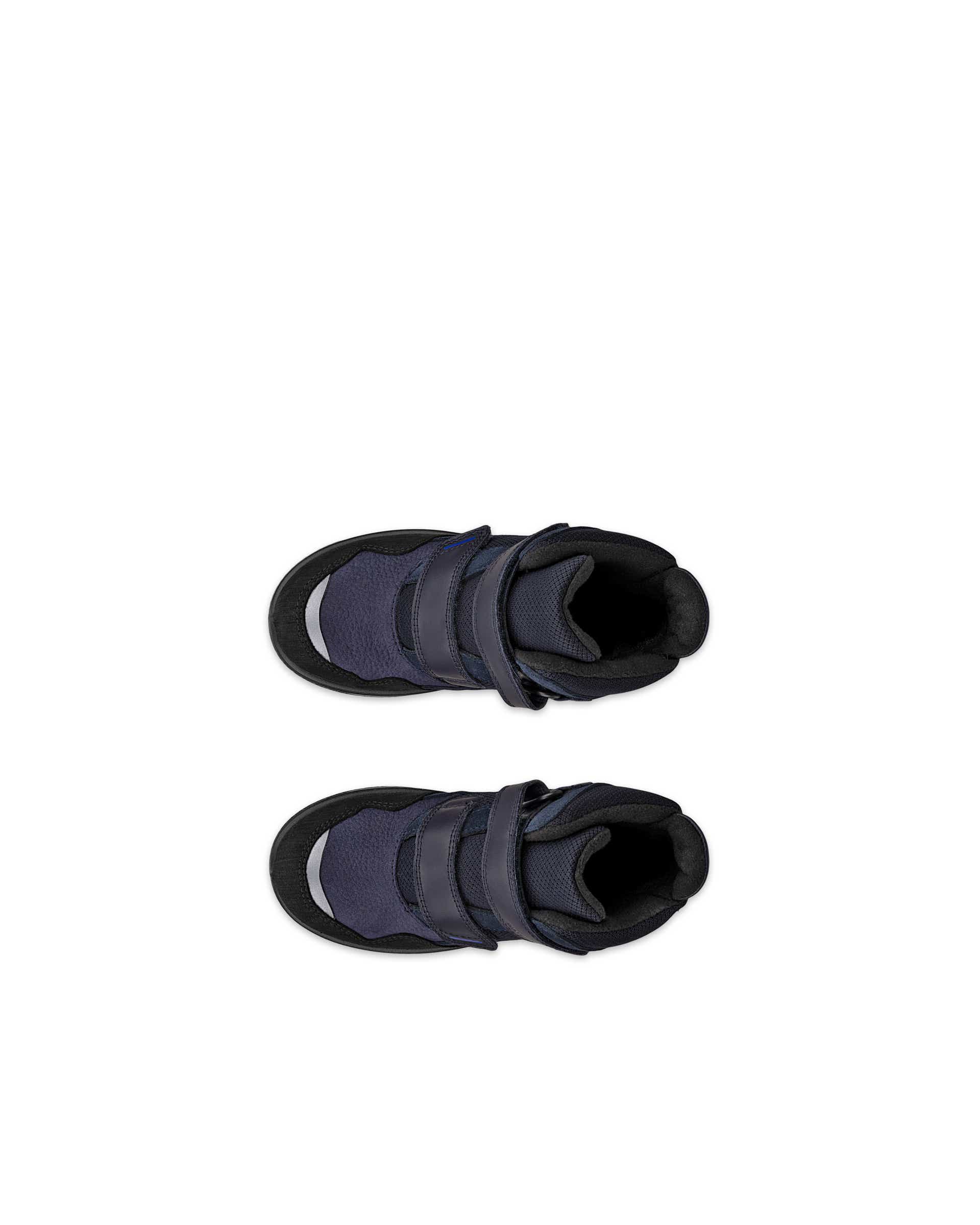 ECCO® URBAN SNOWBOARDER dječje vodootporne zimske platnene čizme - Plava - Top left pair
