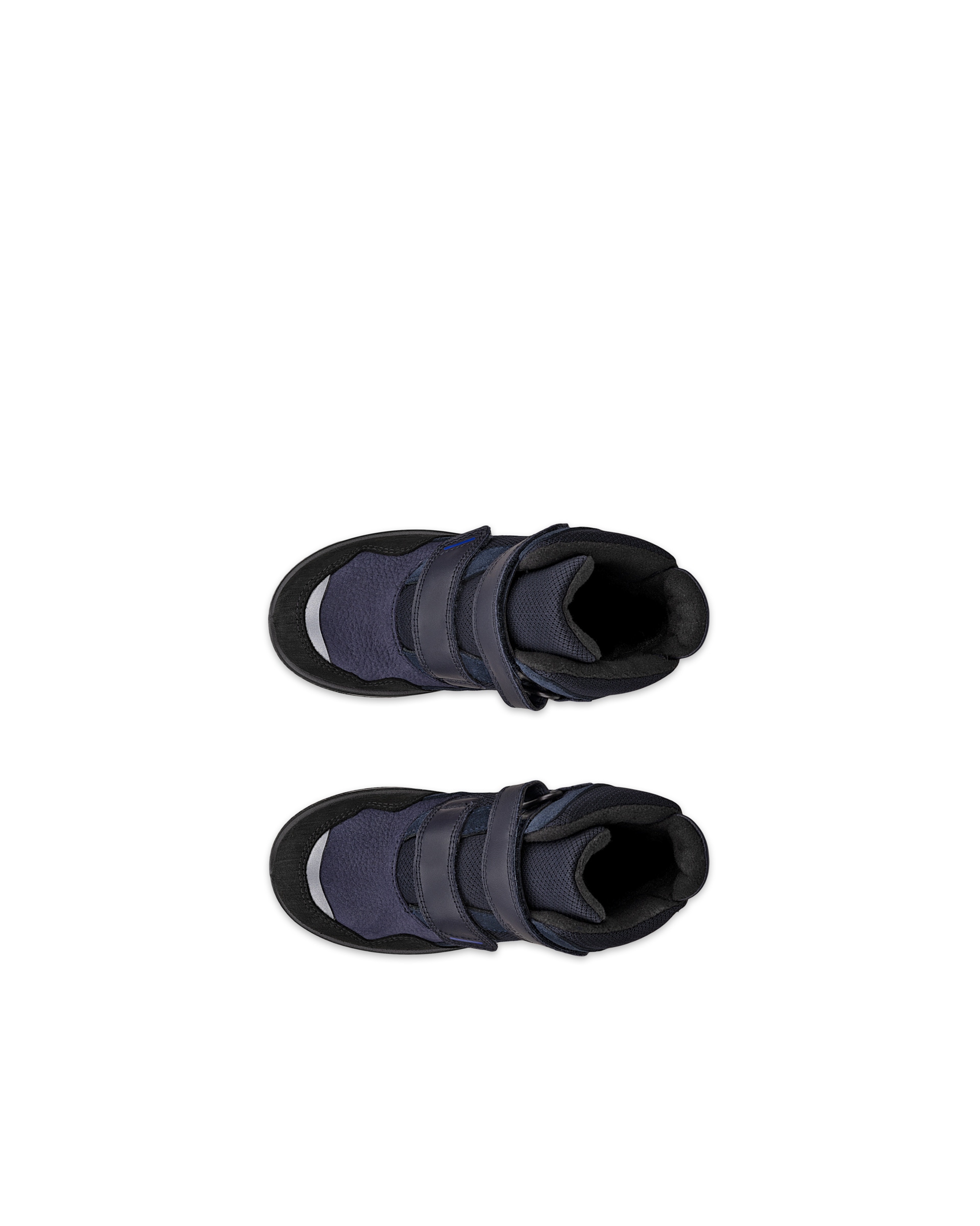 ECCO® URBAN SNOWBOARDER dječje vodootporne zimske platnene čizme - Plava - Top left pair