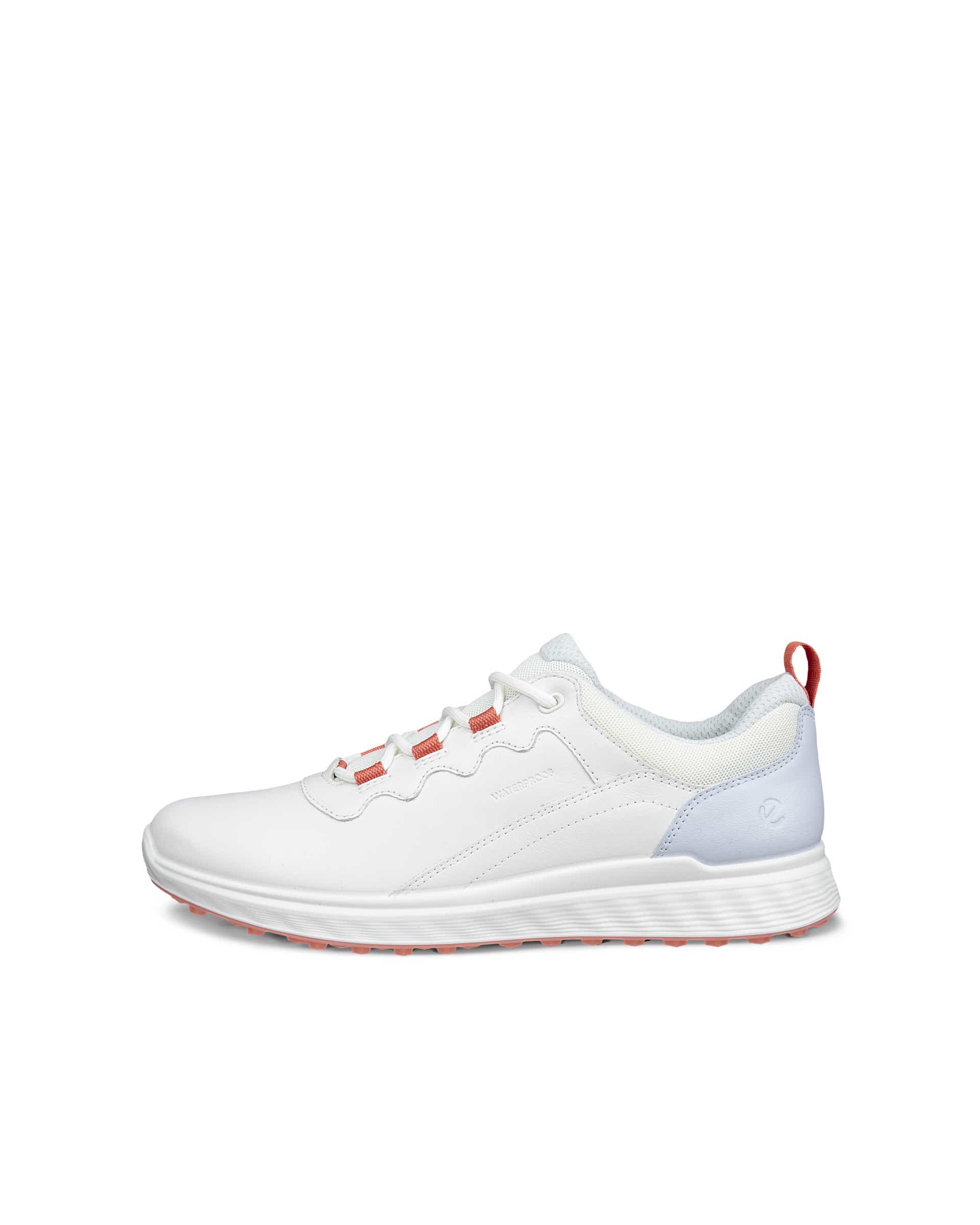 ECCO® GOLF S-CASUAL chaussure de golf imperméable en cuir pour femme - Blanc - Outside