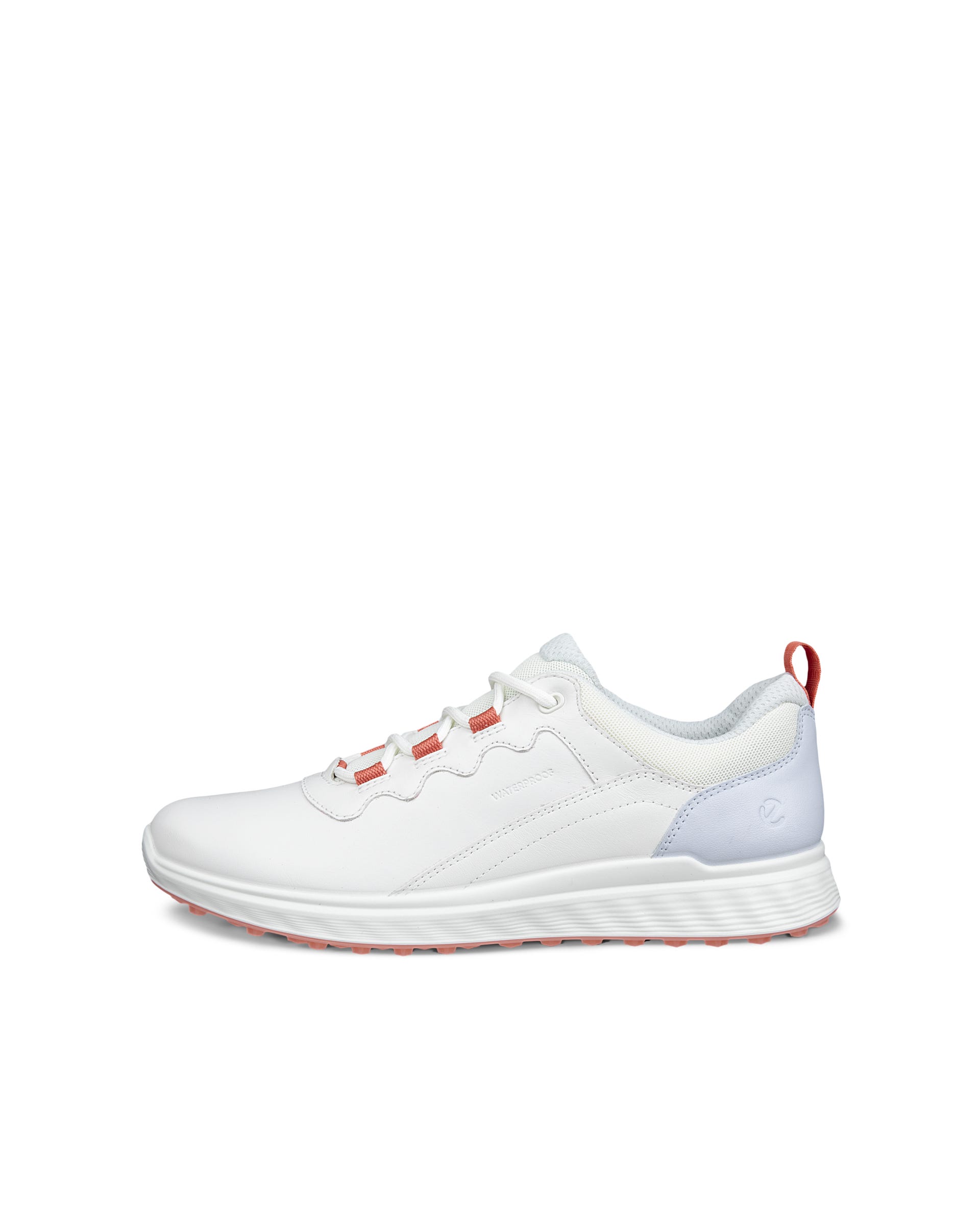 ECCO® GOLF S-CASUAL chaussure de golf imperméable en cuir pour femme - Blanc - Outside