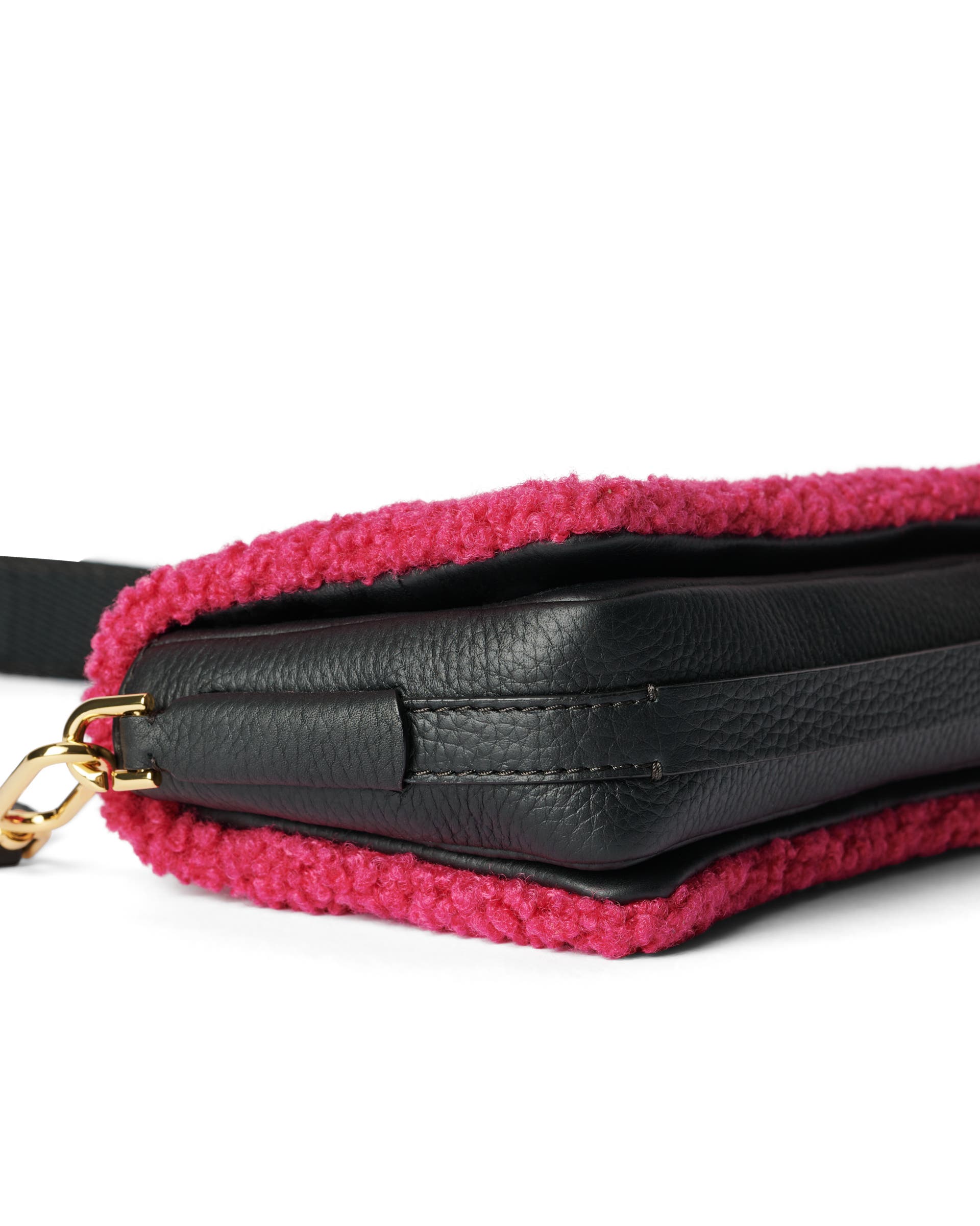 ECCO® Pinch Leather Crossbody Bag - Pink - Detail-1