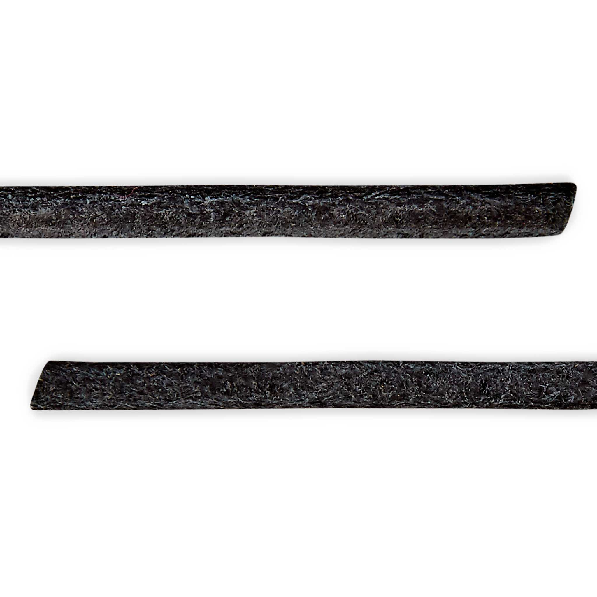 ECCO® Round Leather Laces - Black - Detail-1