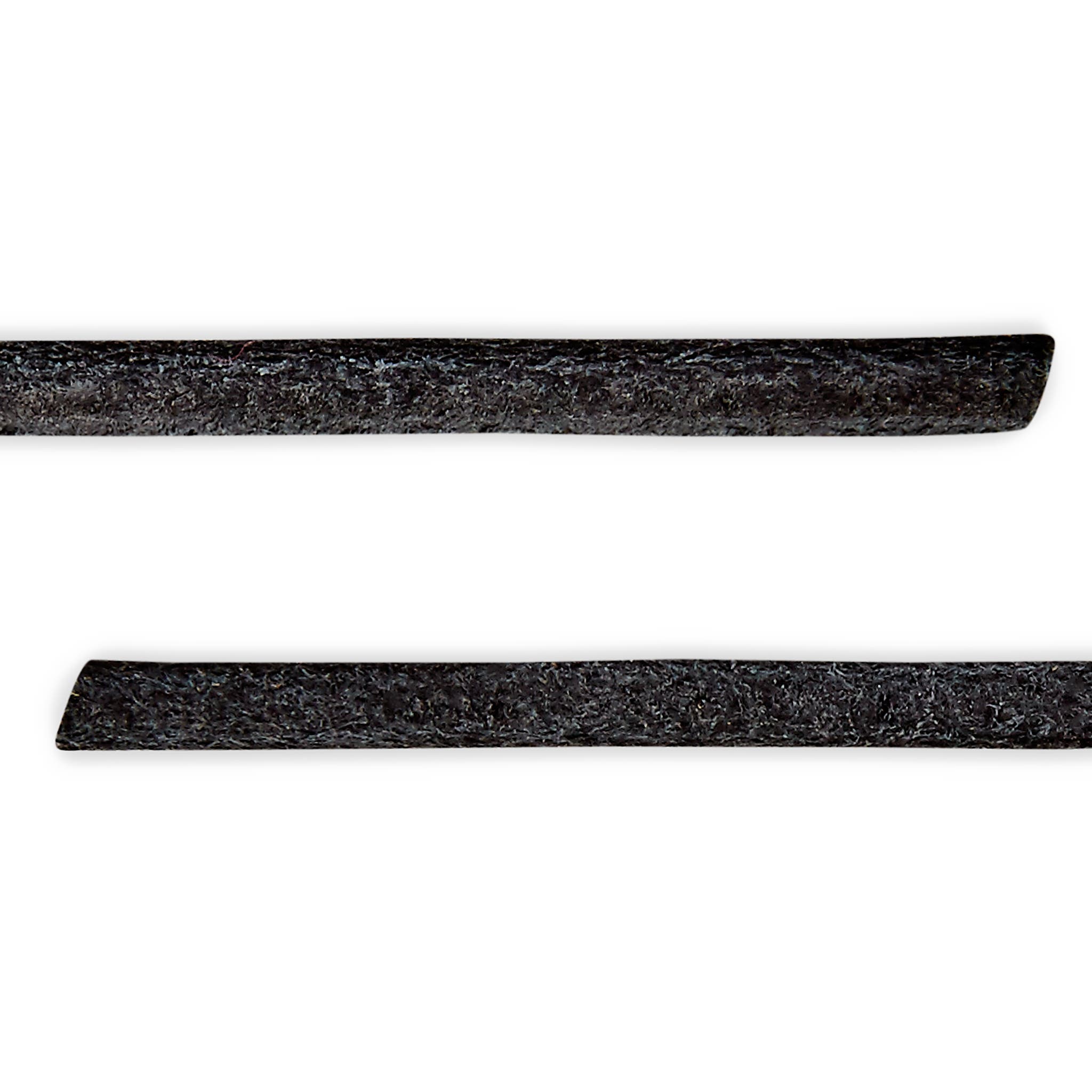 ECCO® Round Leather Laces - Black - Detail-1