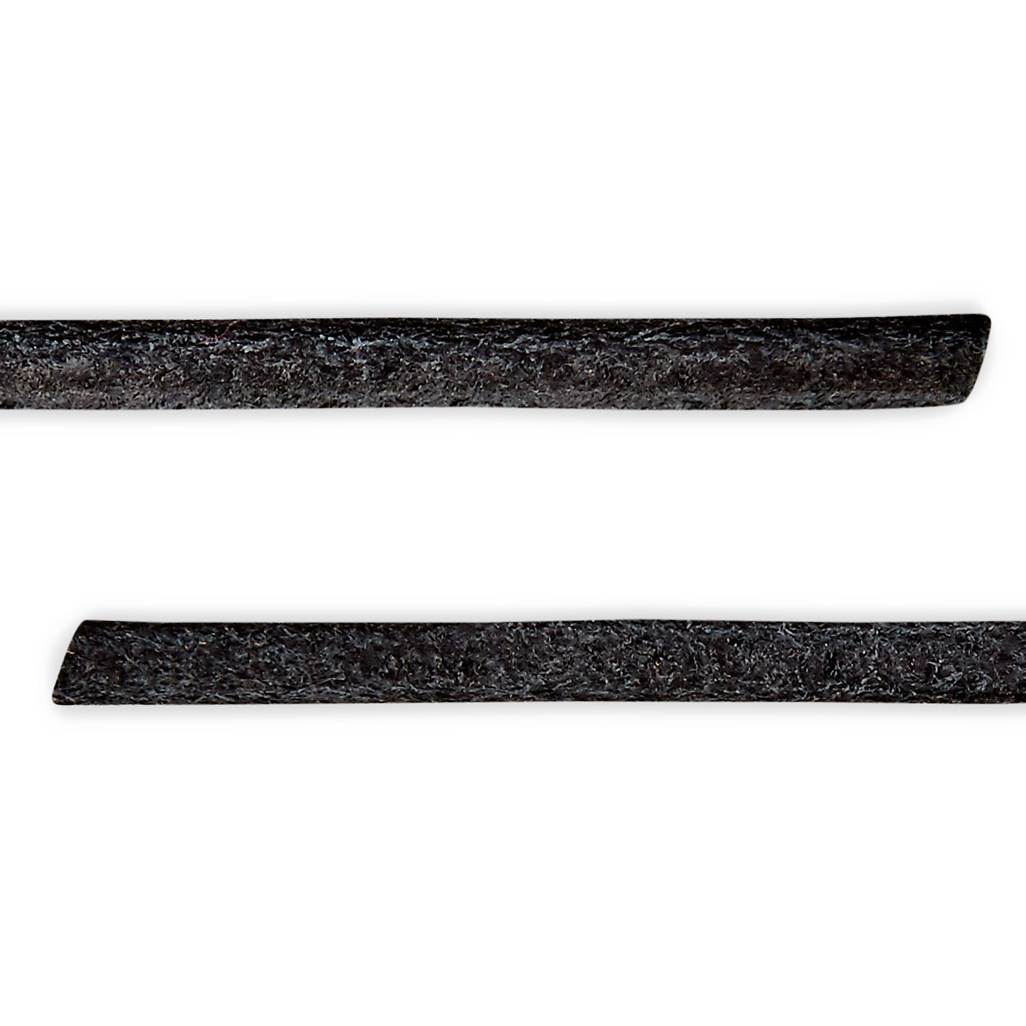 ECCO® Ronde leren veters - Zwart - Detail-1