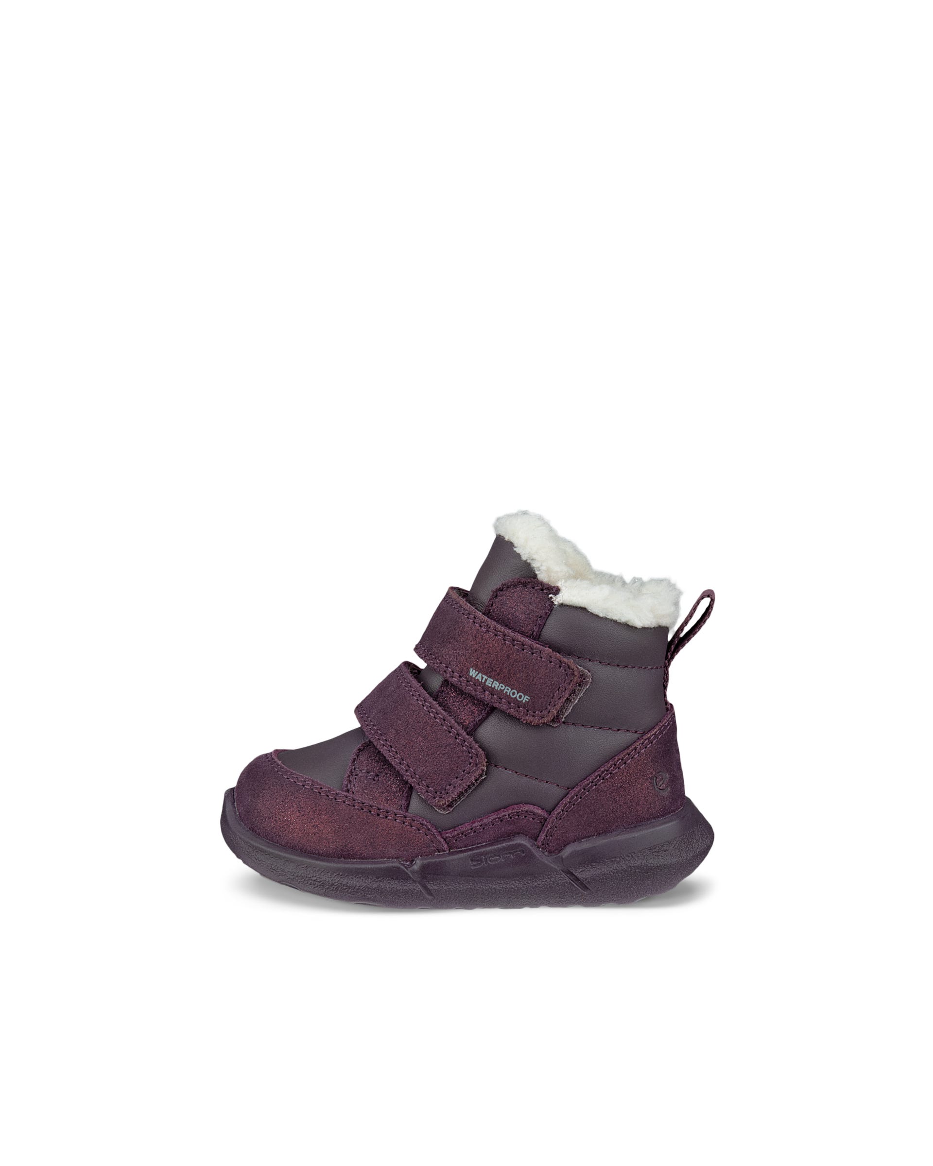 ECCO® BIOM 2.2 INFANT vinterstøvle i vandtæt i ruskind til børn - Lilla - Outside