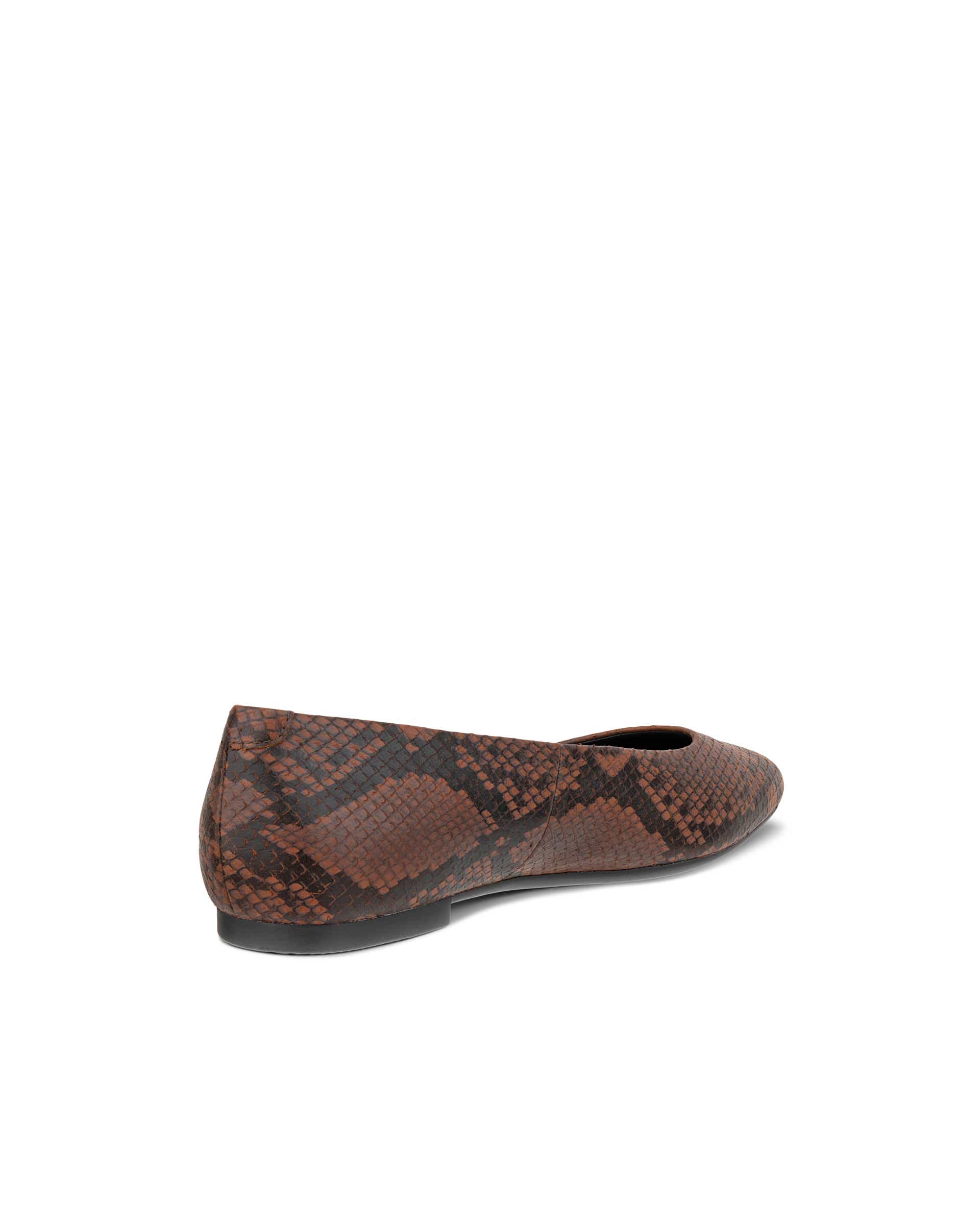 ECCO® MARGOT dames leren ballerina - Bruin - Back
