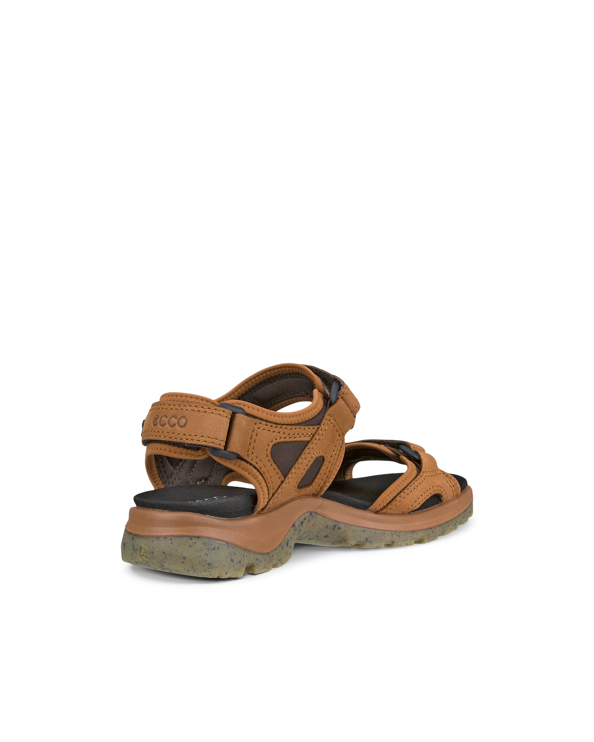 ECCO Offroad ウィメンズ ヌバックハイキングサンダル - ブラウン - Back
