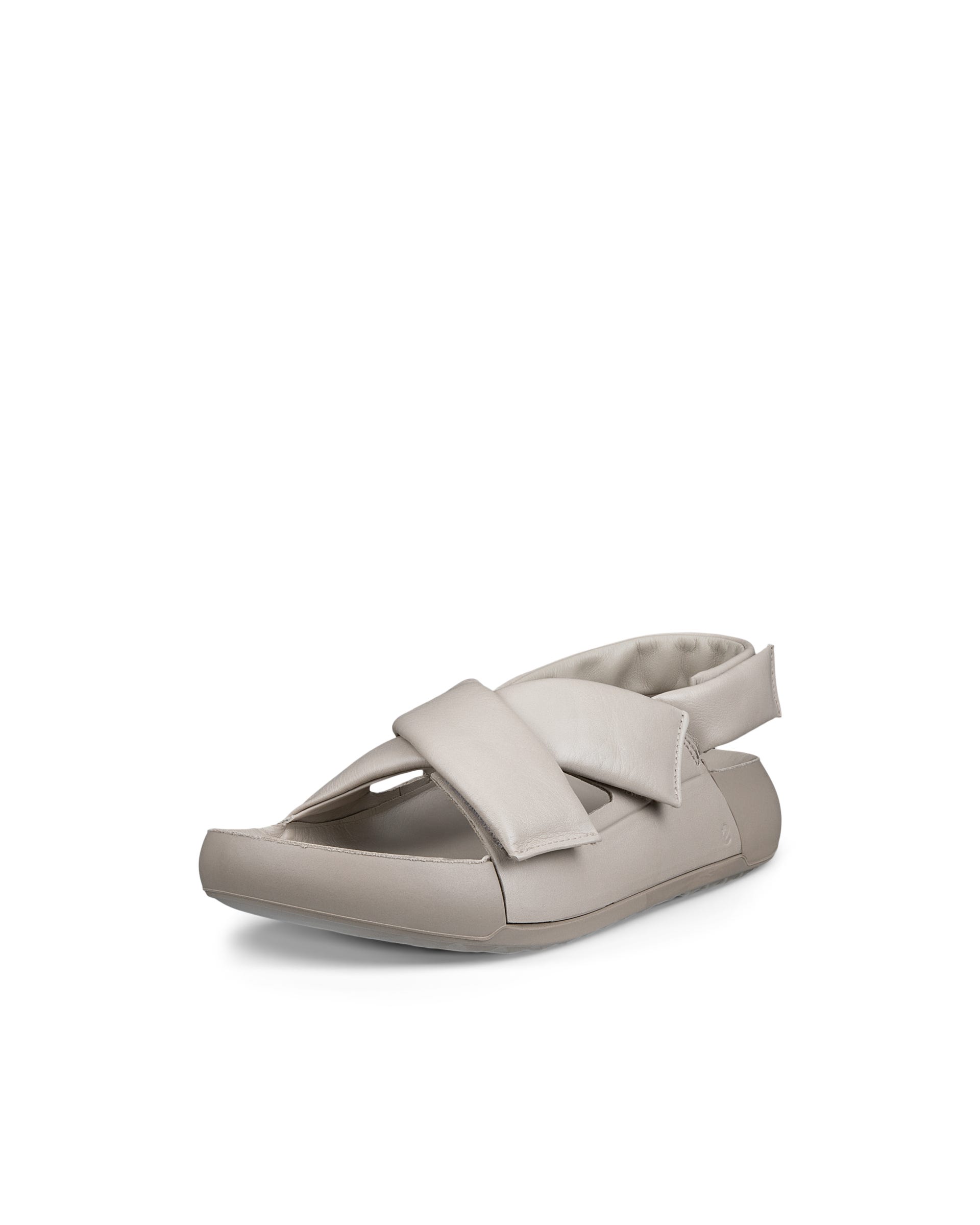 ECCO Cozmo PF ウィメンズ レザーサンダル - ベージュ - Main