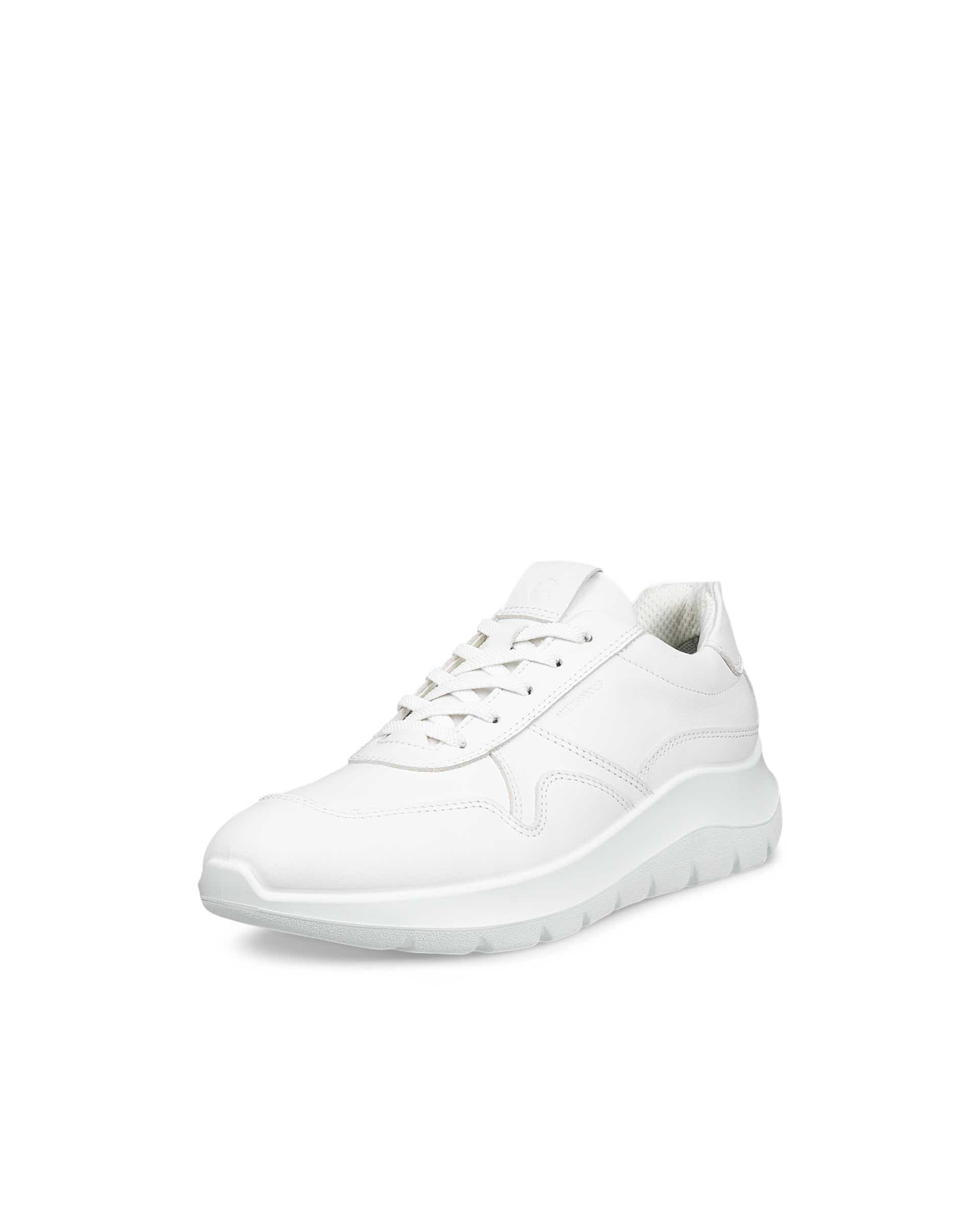 ECCO® VALERIE sneakers i læder til damer - Hvid - Main