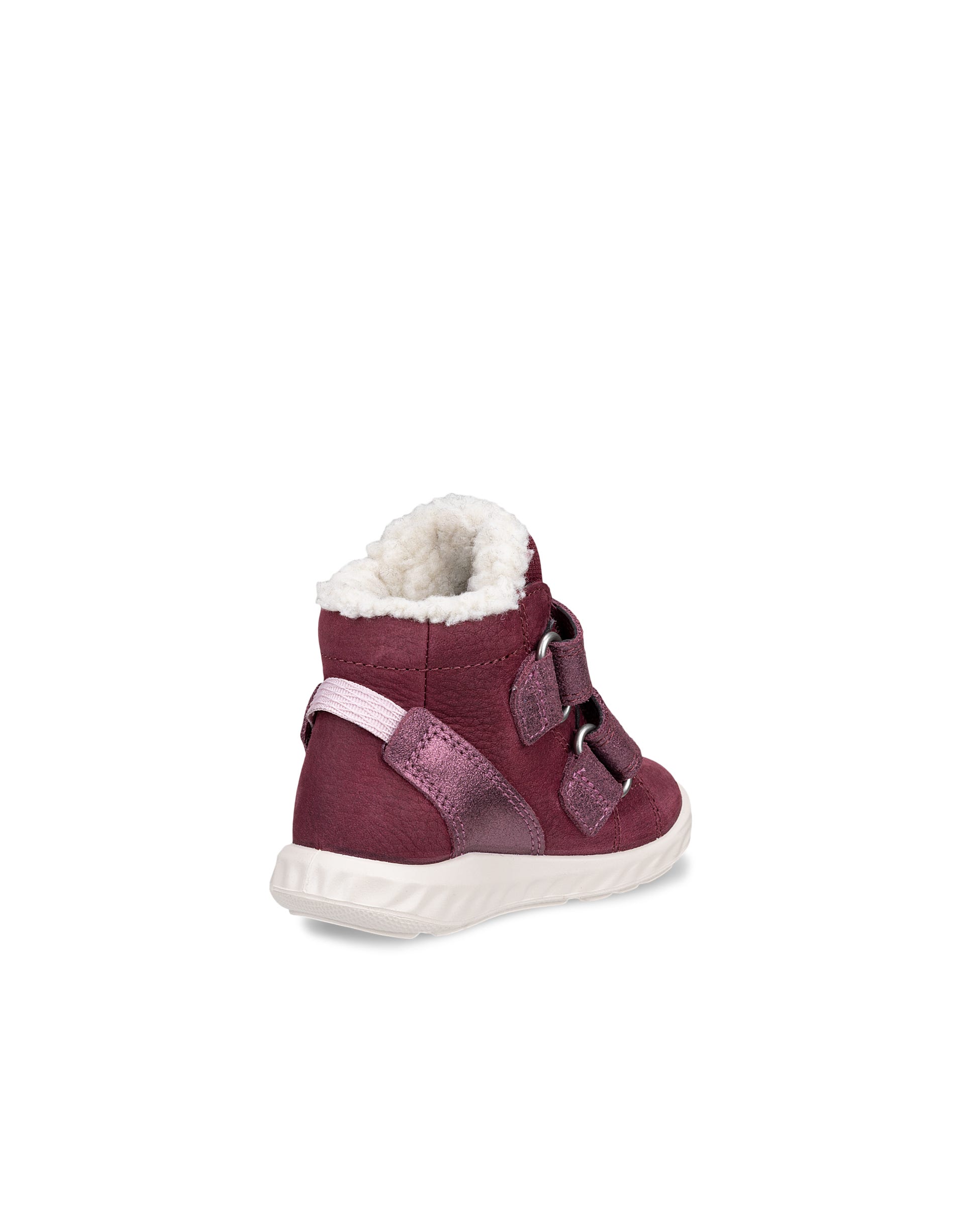 Lasten ECCO® SP.1 LITE INFANT vedenkestävä nupukkinahkaiset -talvinilkkurit - Vaaleanpunainen - Back