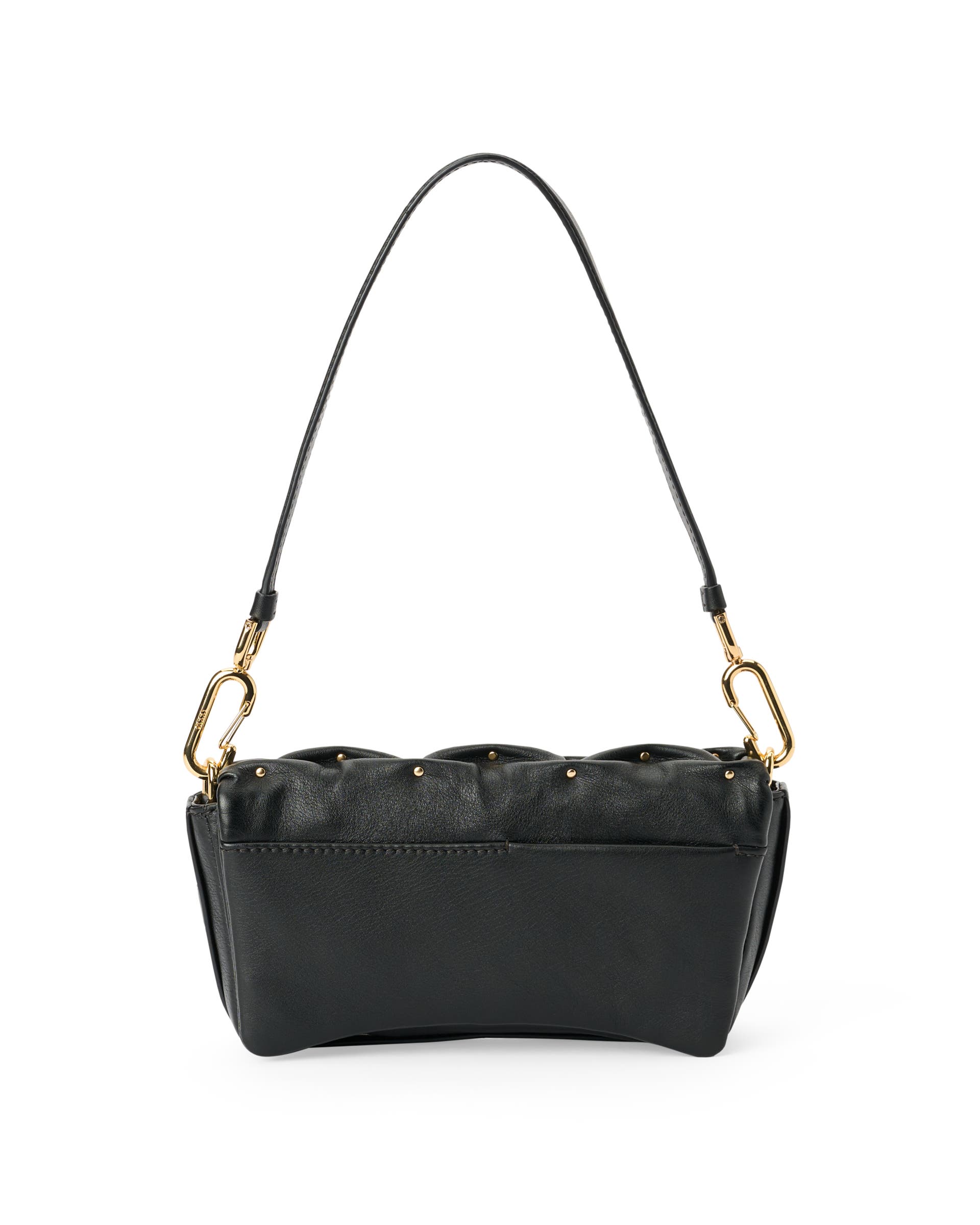 Skórzana torebka przez ramię ECCO® Pinch Bag - Czarny - Back