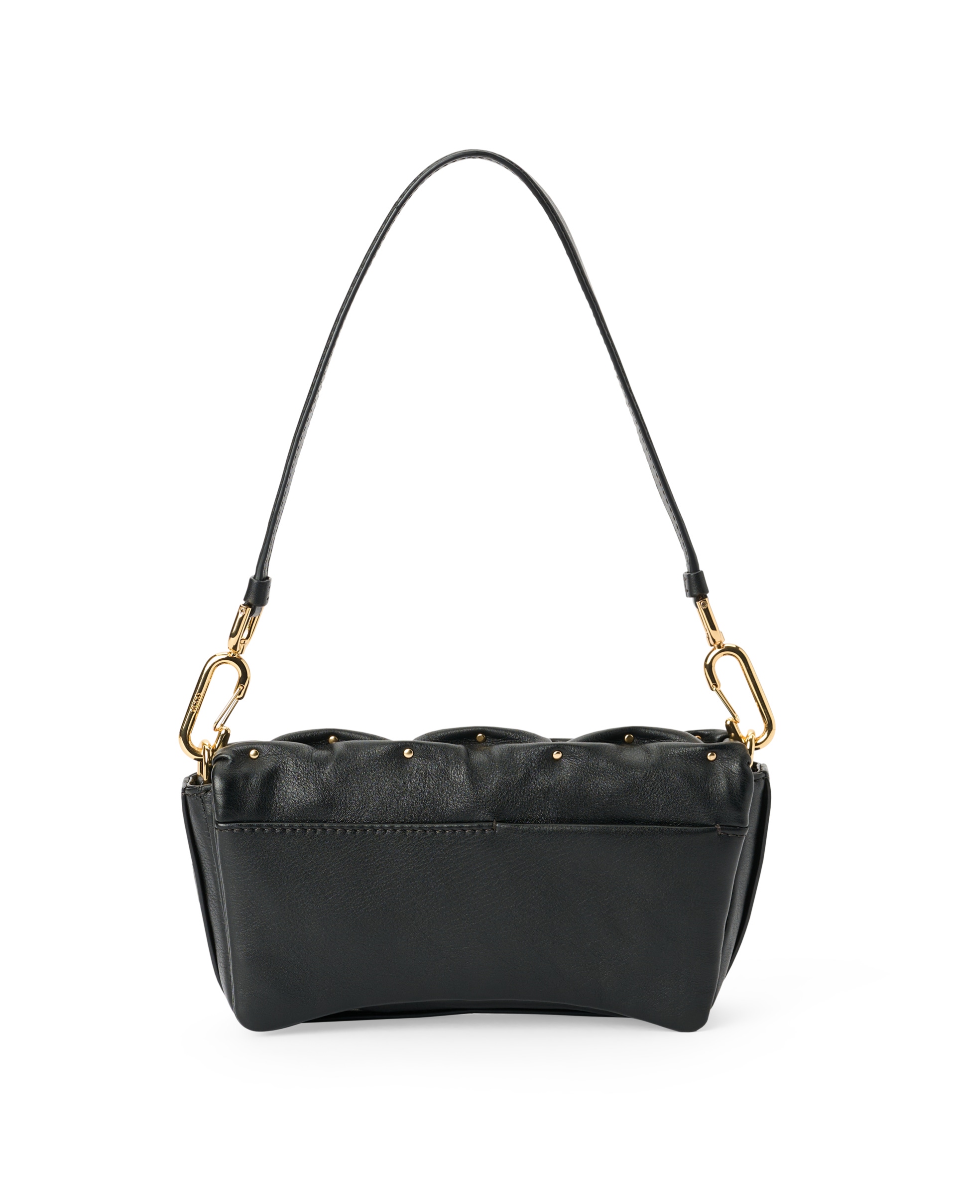 ECCO® Pinch Bag kožna torba preko ramena - Crna - Back