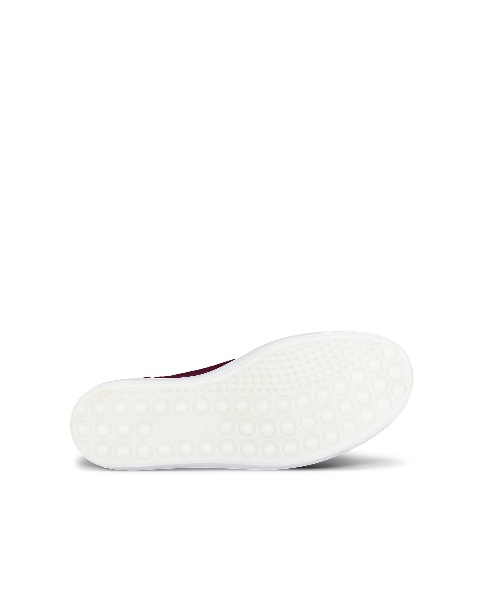 Women's ECCO® SOFT 7 Leather Trainer - Red - Sole