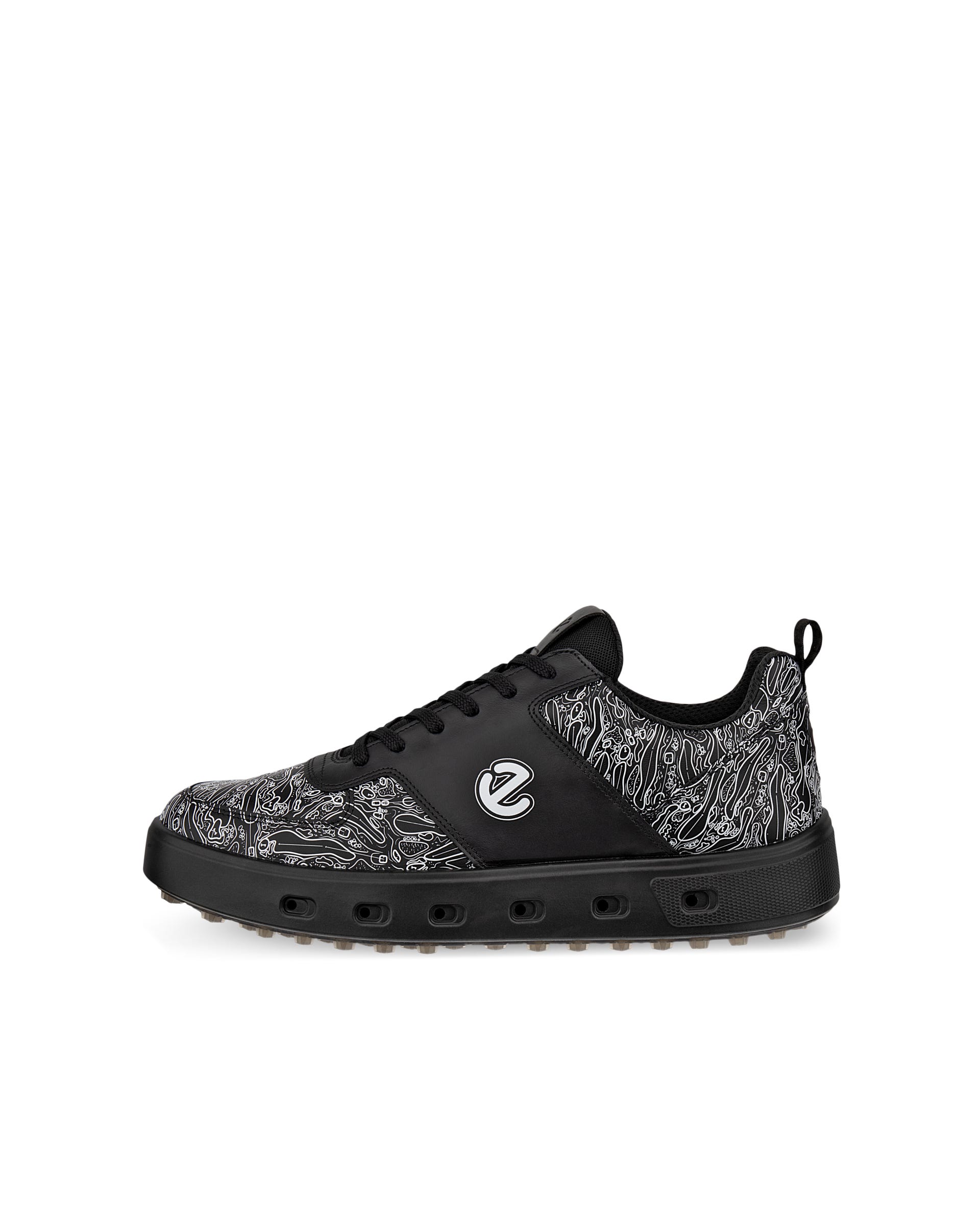 ECCO Golf Street 720 Graphic ゴルフシューズ ECCO Golf Street 720 Graphic Women ウィメンズ レザーGore-Tex