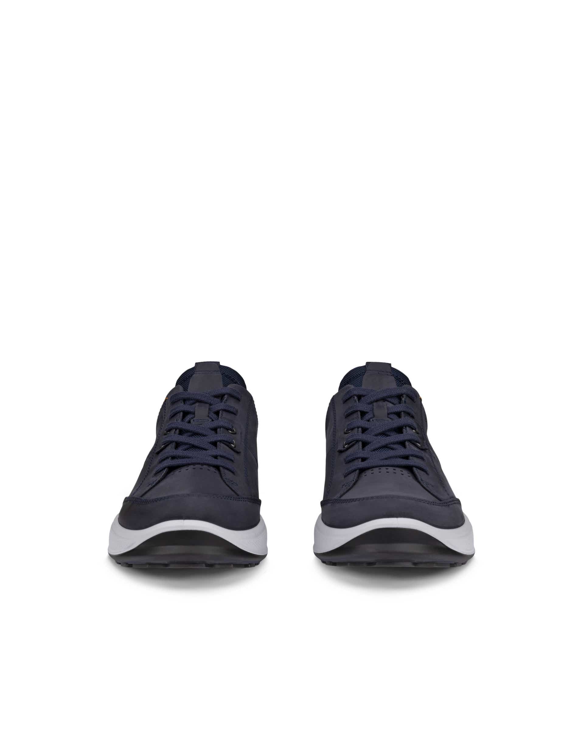 ECCO® Byway 2.0 Herren Wasserdichte Nubuklederschuh - Blau - Front pair
