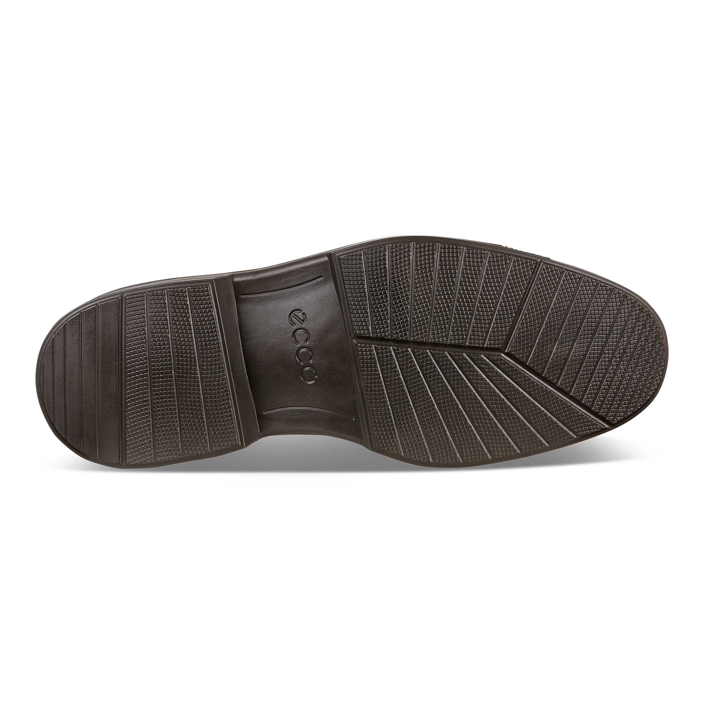 ECCO Men Lisbon Cap Toe Tie - Brown - Sole
