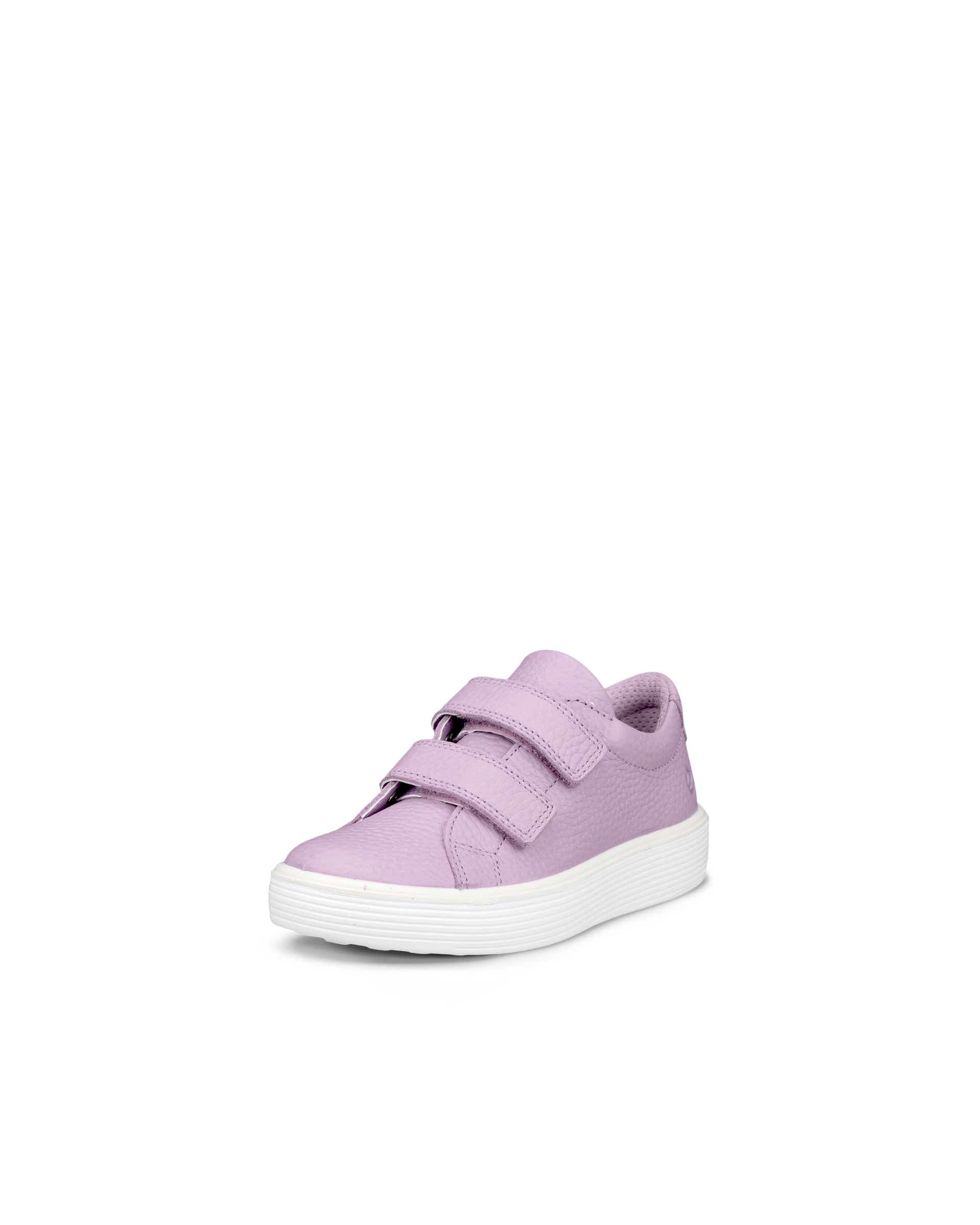 Dětské kožené tenisky ECCO® Soft 60 - Fialová - Main