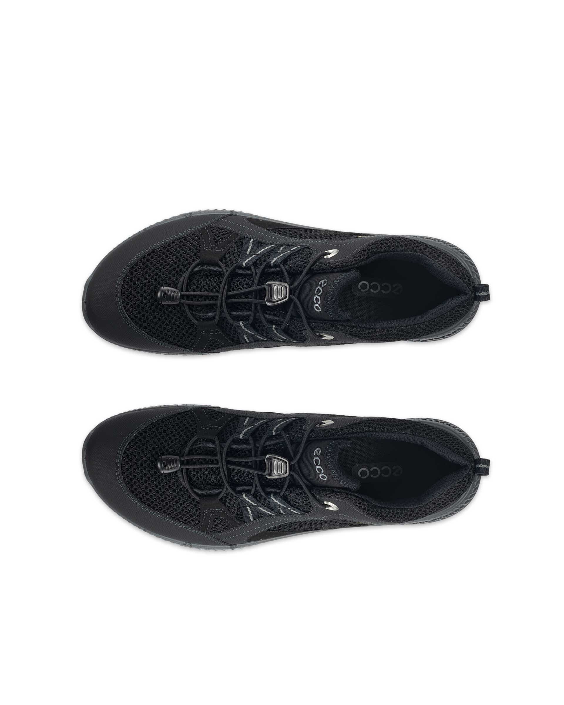 Damskie tekstylne buty outdoorowe Gore-Tex ECCO® TERRACRUISE II - Czarny - Top left pair