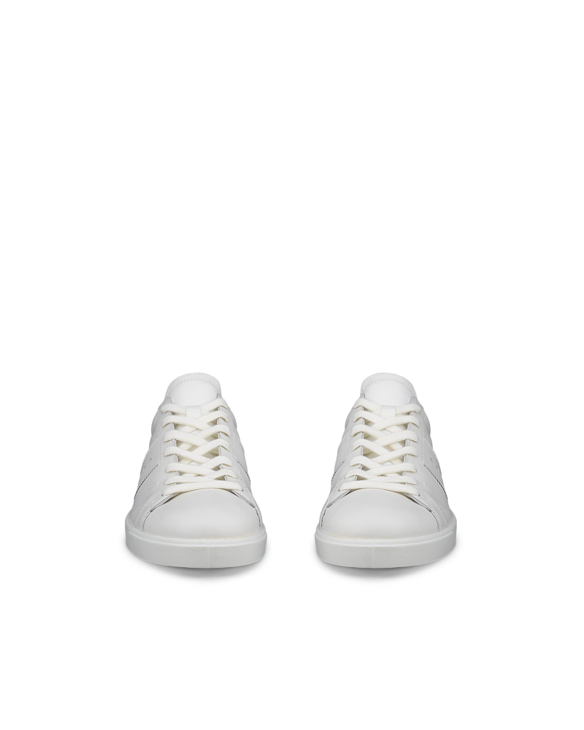 ECCO® Street Lite Dames leren sneaker - Wit - Front pair