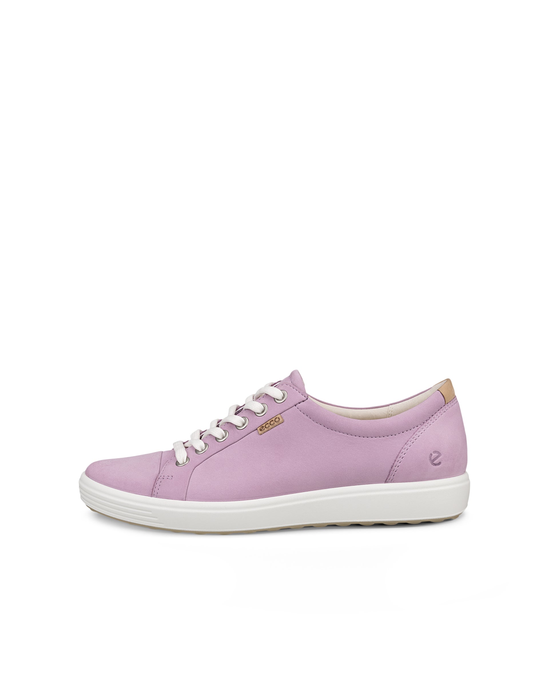 ECCO® Soft 7 Damen Ledersneaker - Lila - Outside