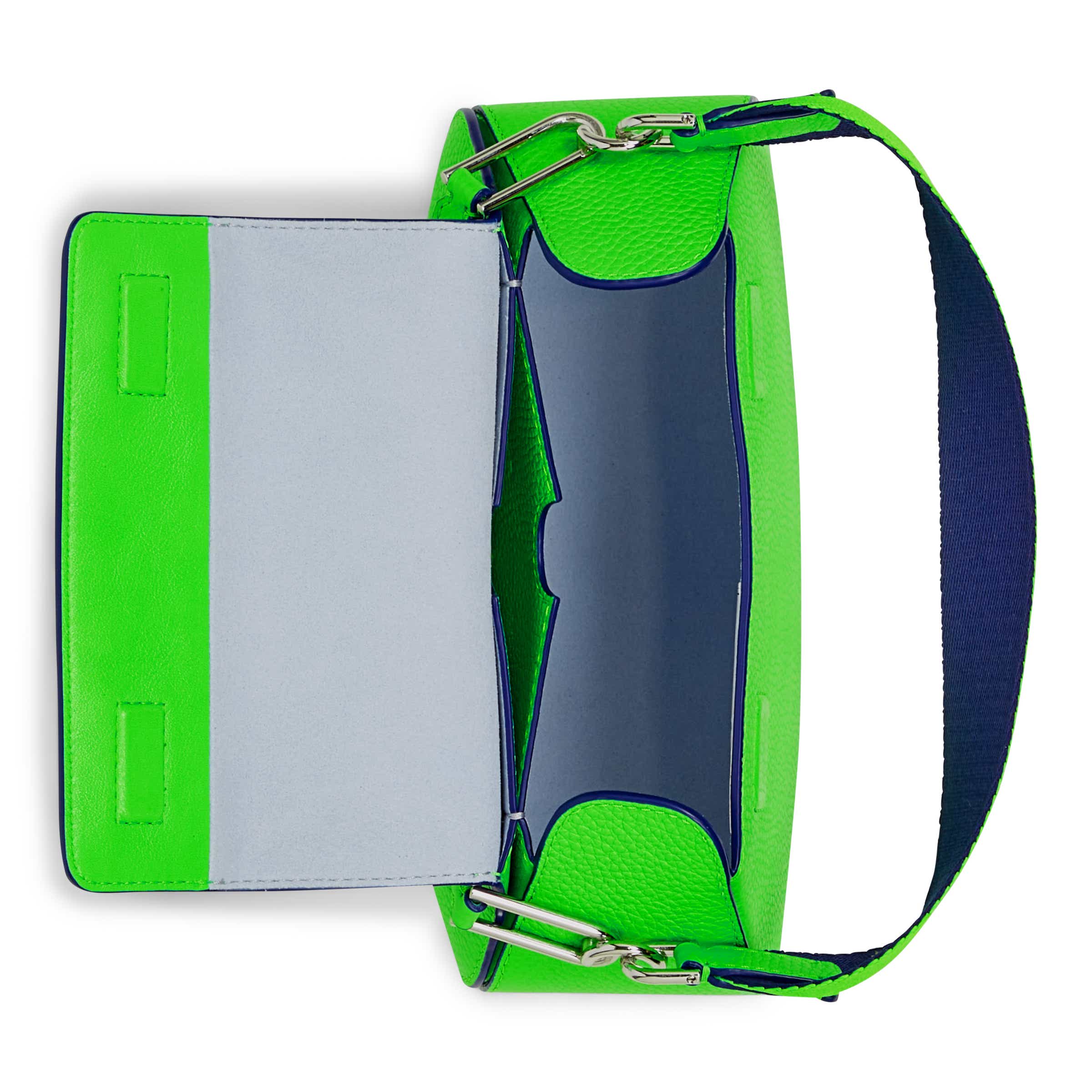 エピレザー グリーン ボディバッグ ◇新色グリーン◇本革レザー