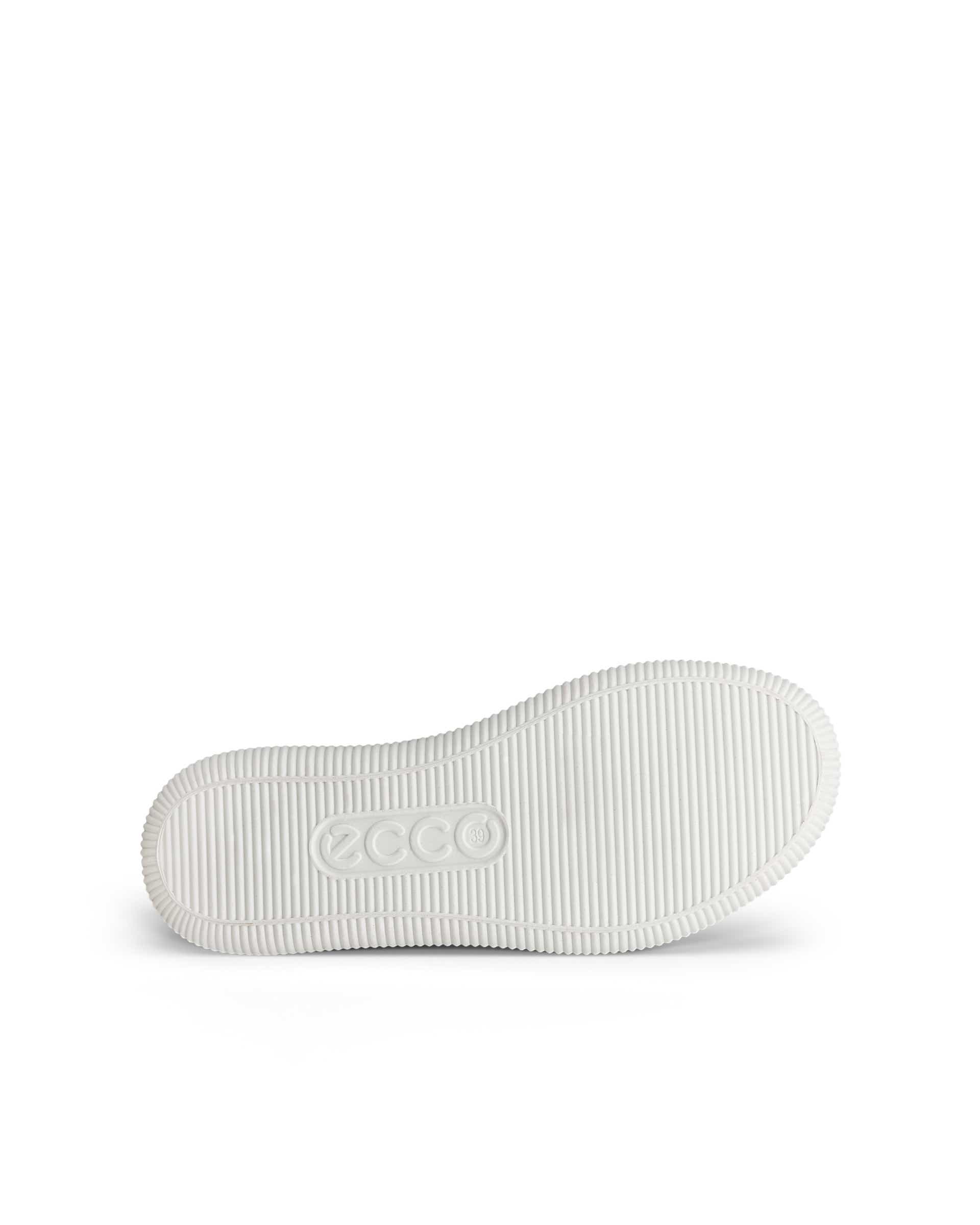 ECCO Soft Zero ウィメンズ レザースニーカー - ピンク - Sole