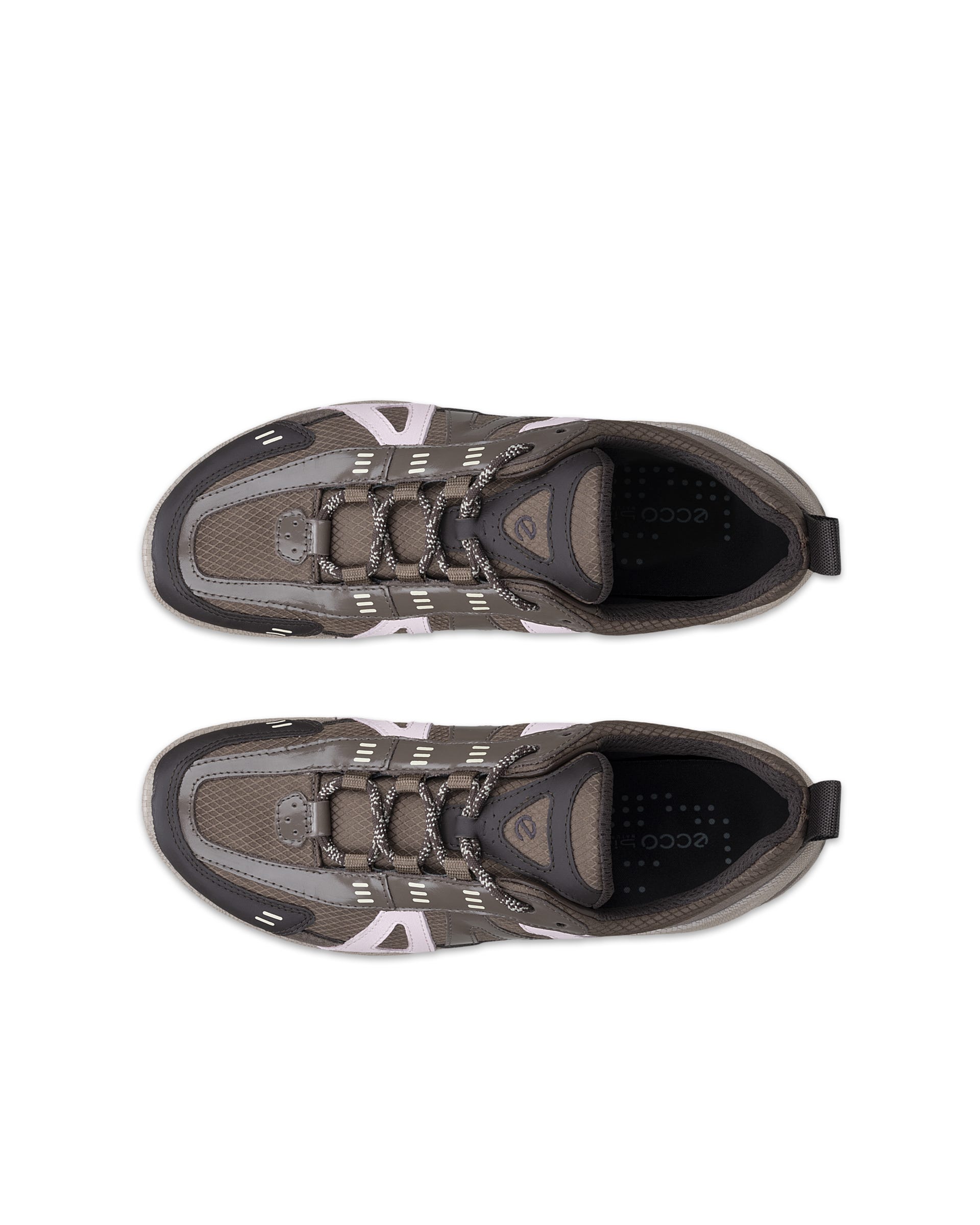 Dámske textilné tenisky ECCO® BIOM LITE - Hnedá - Top left pair