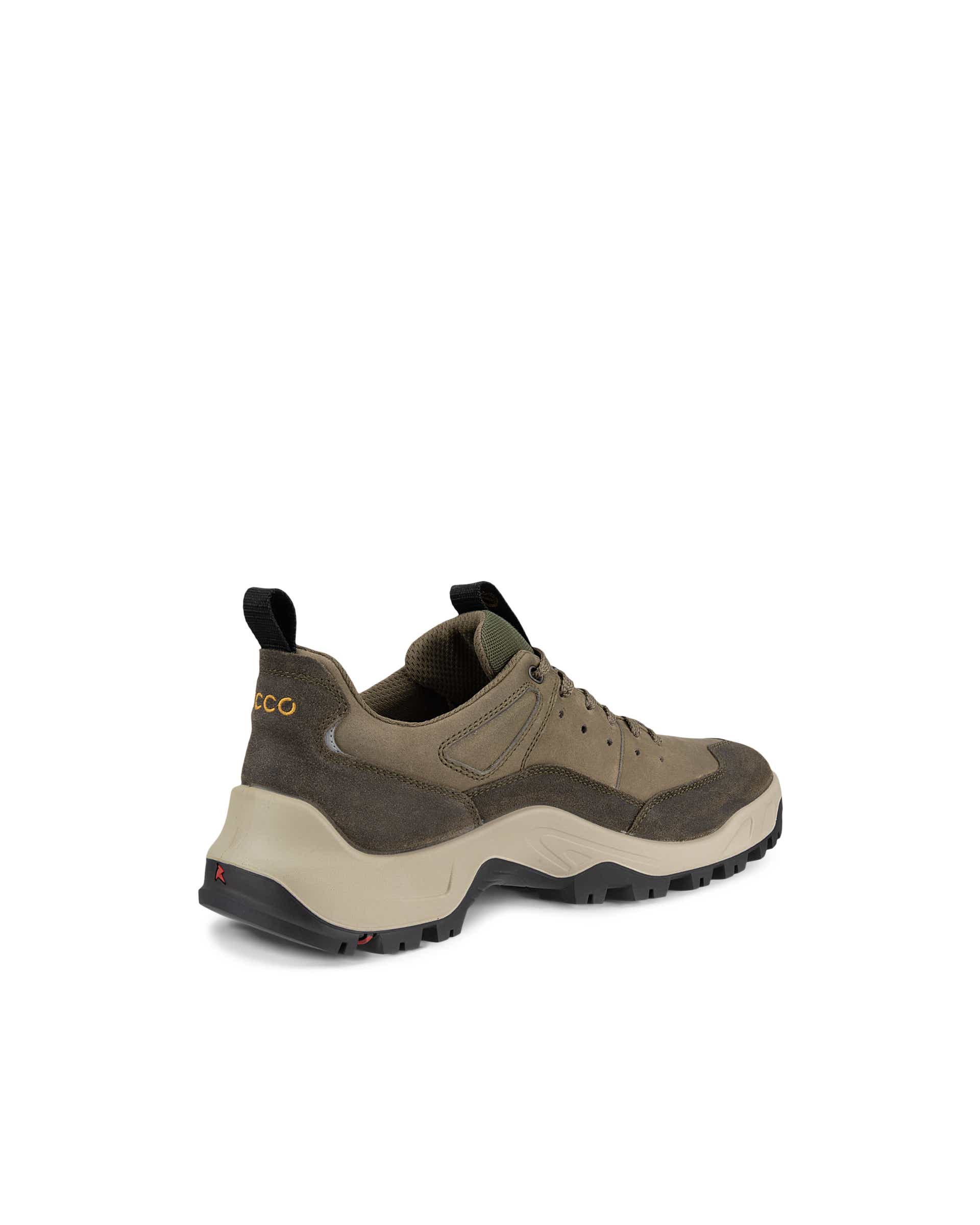 Pánská velurová outdoorová obuv ECCO® Offroad - Zelená - Back