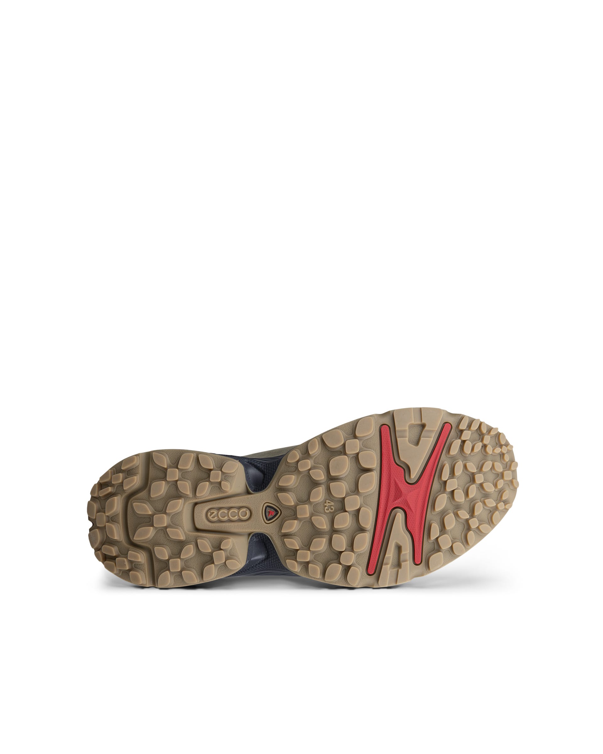 ECCO® RECEPTOR XP outdoor vandtæt sko i nubuck til herrer - Grøn - Sole