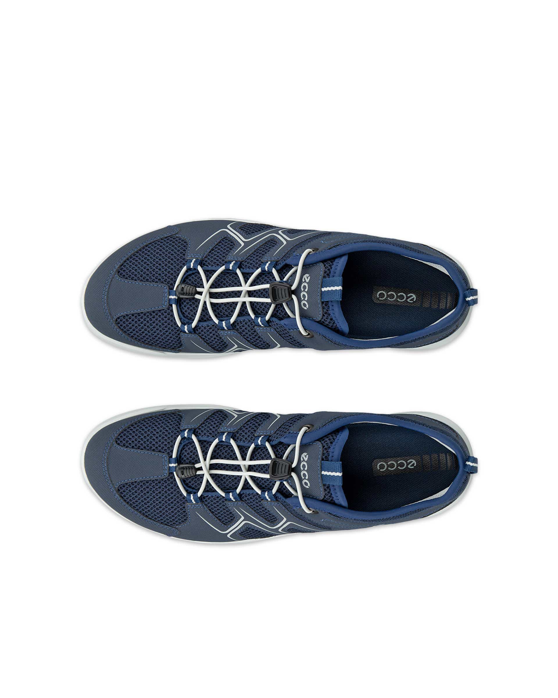 Men's ECCO® Terracruise LT Outdoor Shoe - Blue - Top left pair