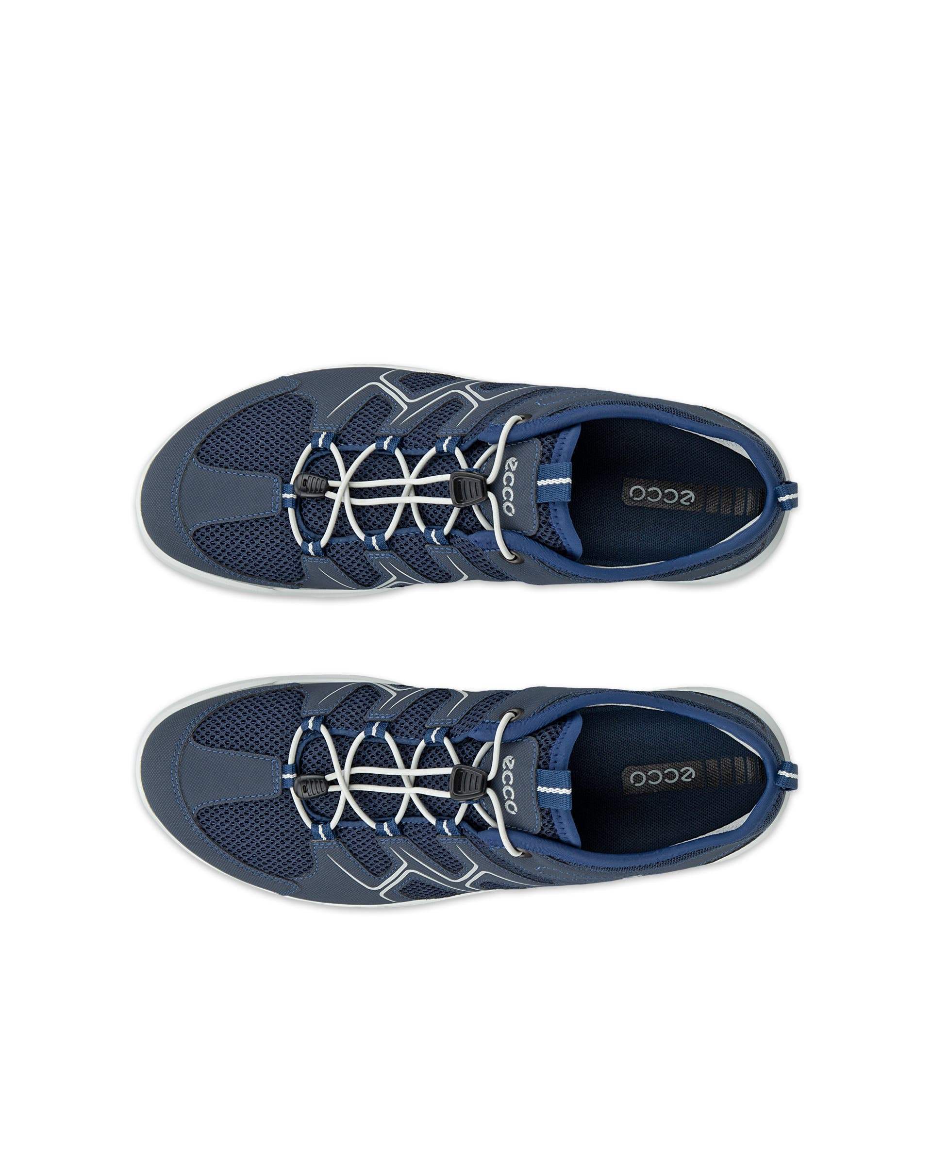 Men's ECCO® Terracruise LT Outdoor Shoe - Blue - Top left pair