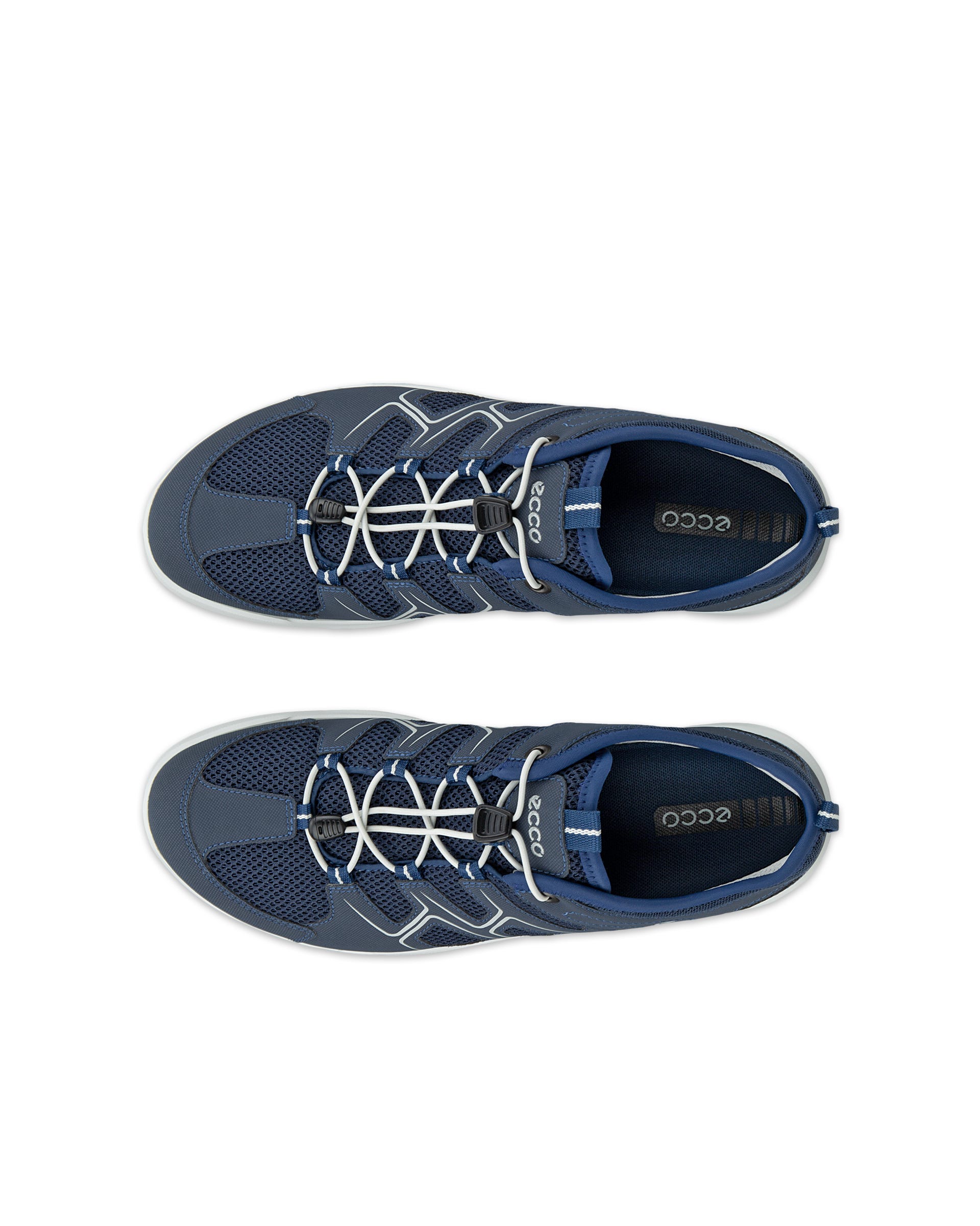 Men's ECCO® Terracruise LT Outdoor Shoe - Blue - Top left pair