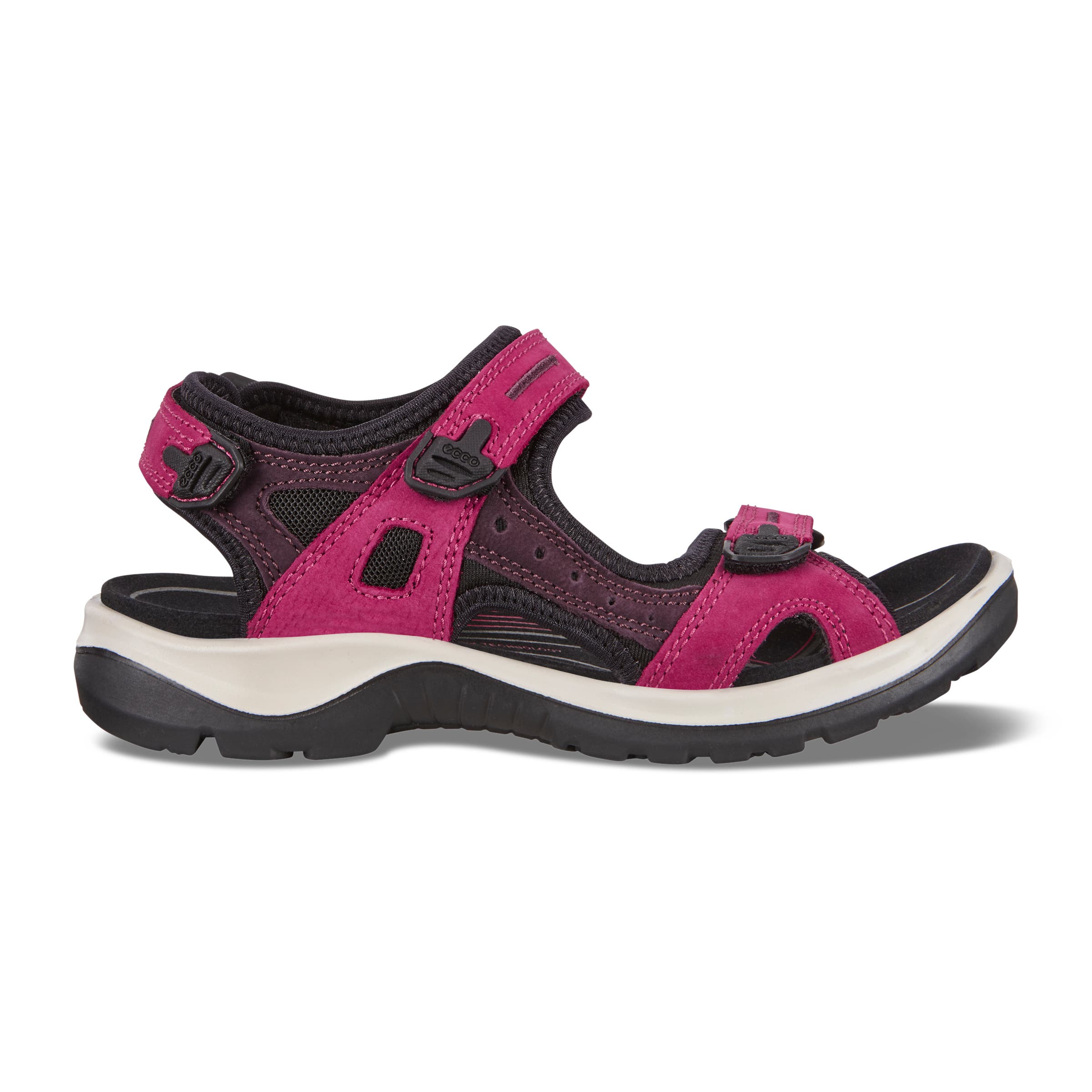 ECCO Women's Offroad Sandals - Red - Outside