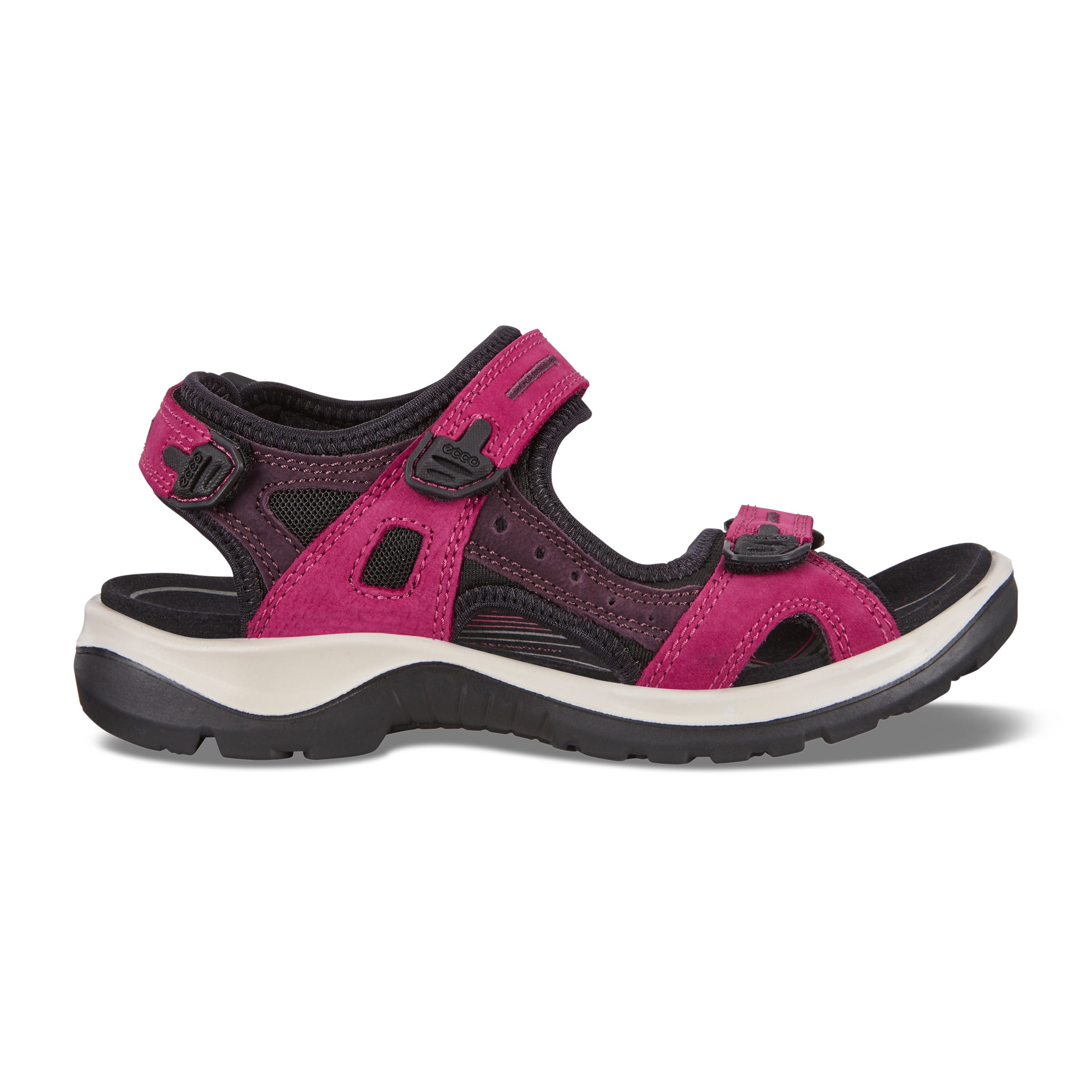 ECCO Women's Offroad Sandals - Red - Outside