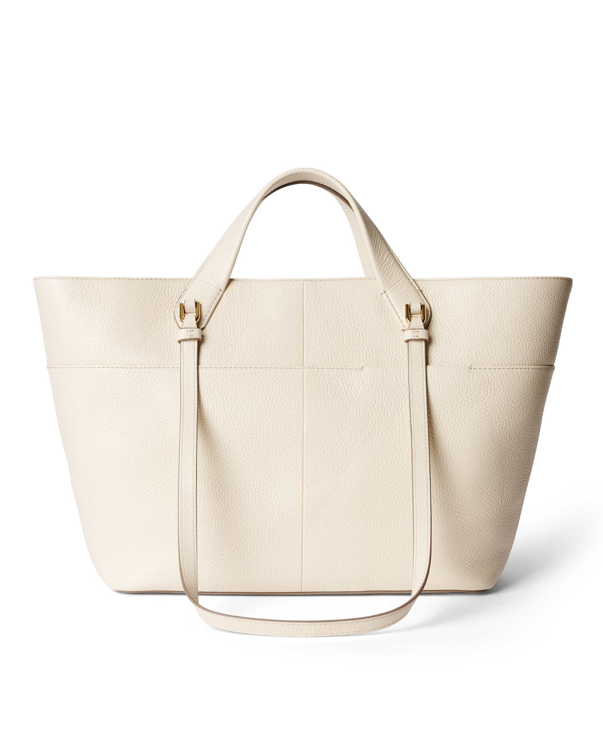 ECCO® Tote sac cabas cuir - Beige - Back