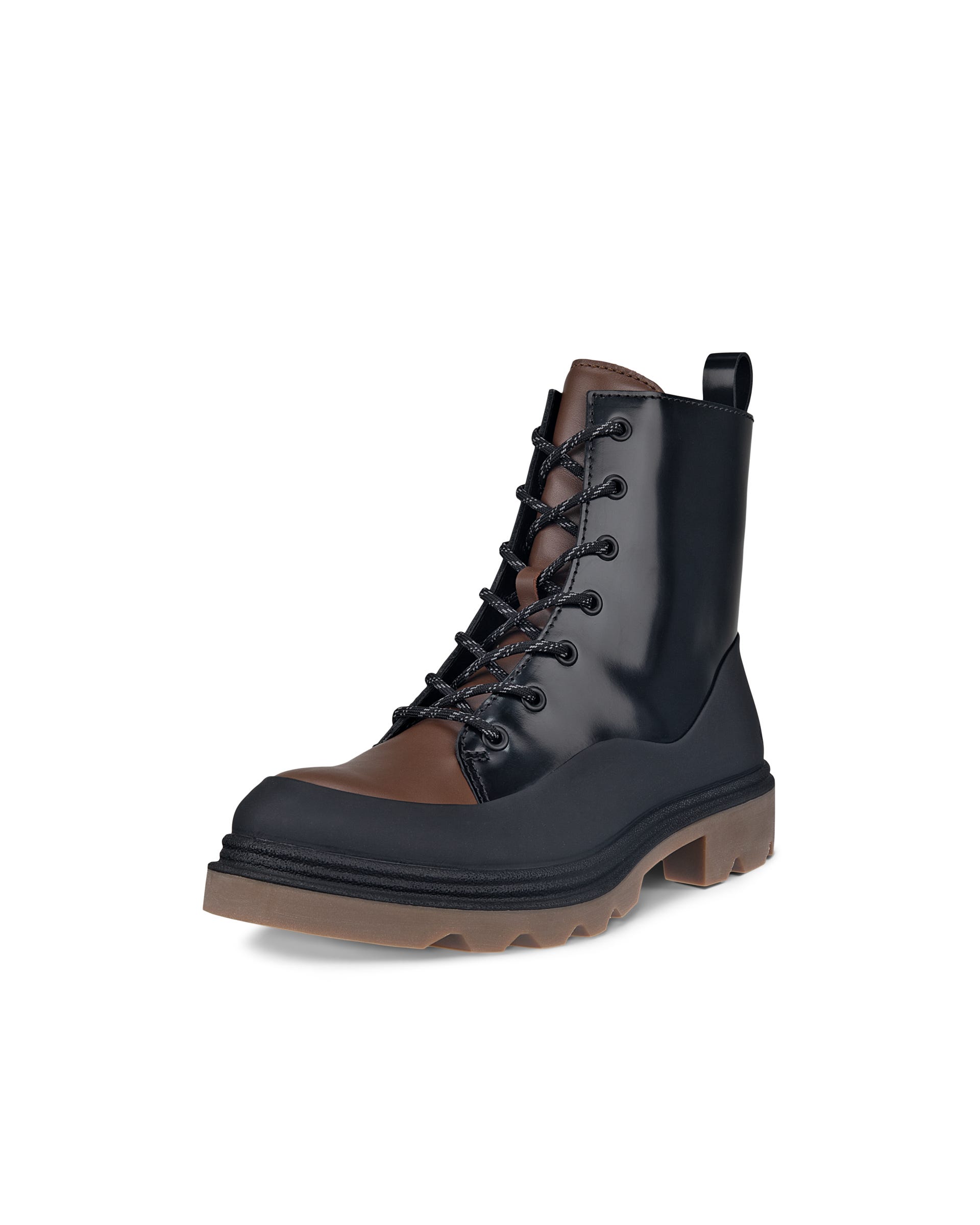 Women's ECCO® Grainer Leather Mid-Cut Boot | Black