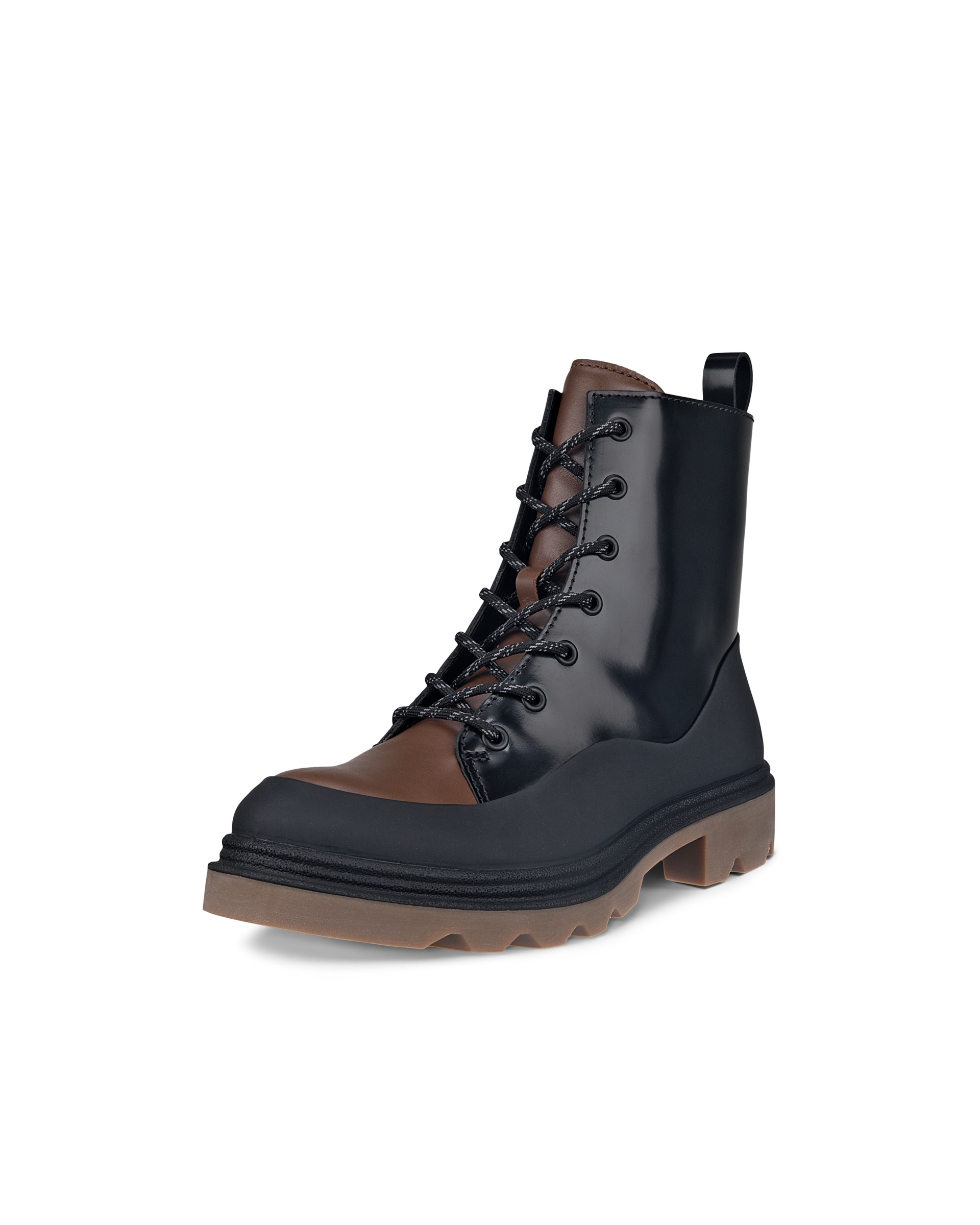 ECCO GRAINER WOMEN ウィメンズ レザーブーツ - ブラック - Main