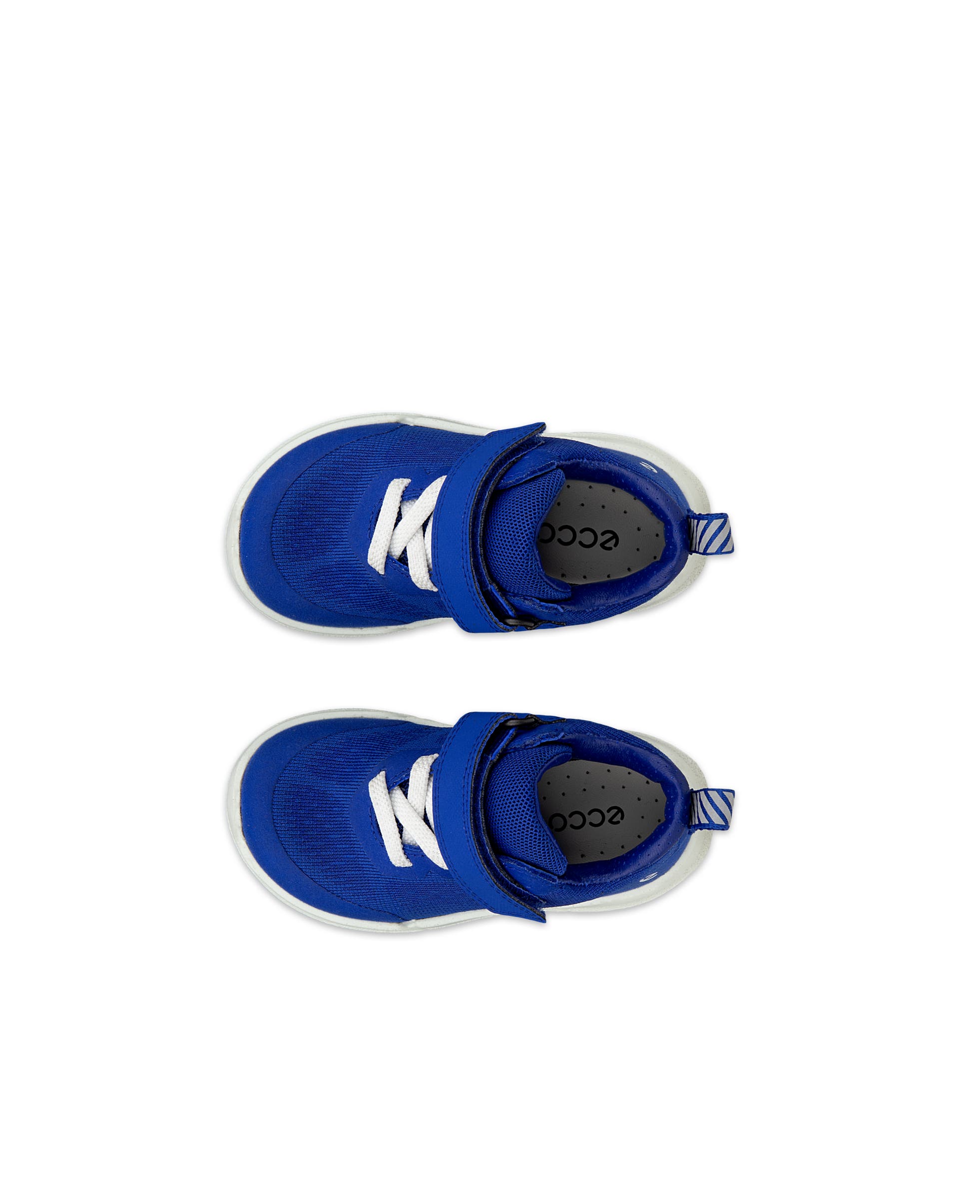 Dziecięce tekstylne buty outdoorowe ECCO® BIOM 2.2 Infant - Niebieski - Top left pair