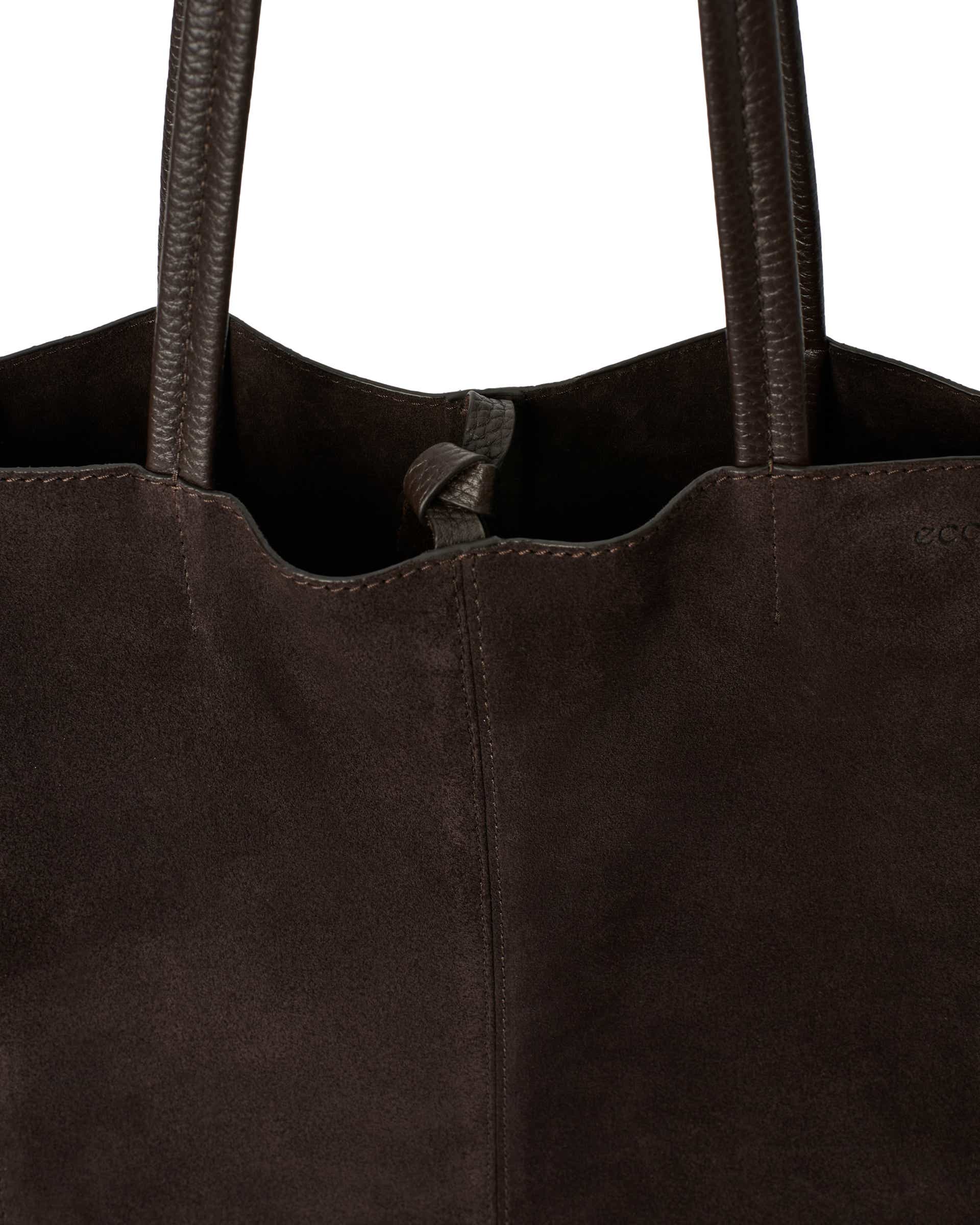 ECCO® AVEN TOTE sac cabas cuir pour femme - Marron - Detail-2