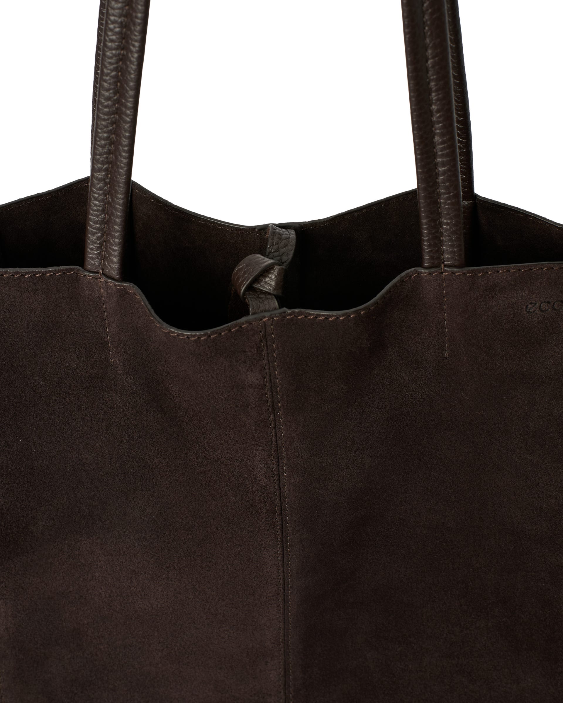 ECCO® AVEN TOTE sac cabas cuir pour femme - Marron - Main
