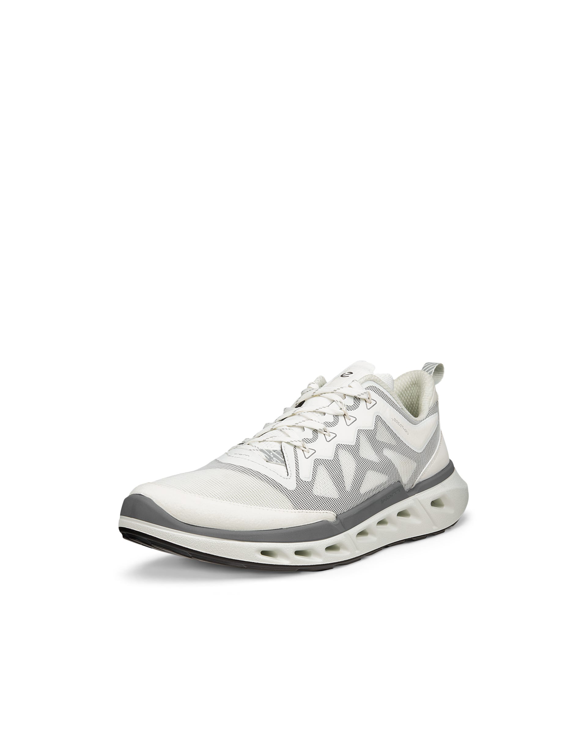 Men's ECCO® Biom 720 Leather Sneaker - White - Main