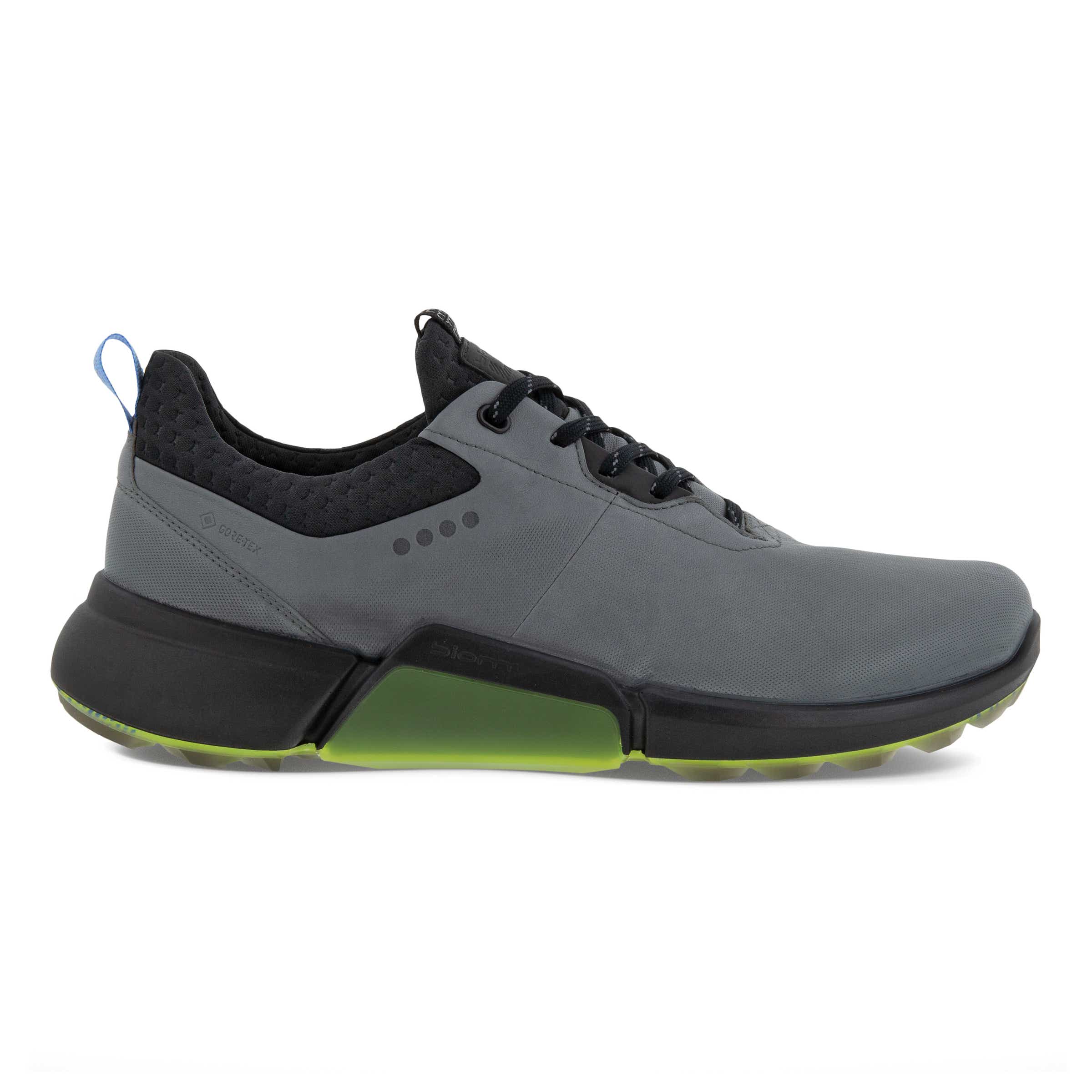 Men's ECCO® Golf BIOM H4 Leather Gore-Tex Shoe | Grey