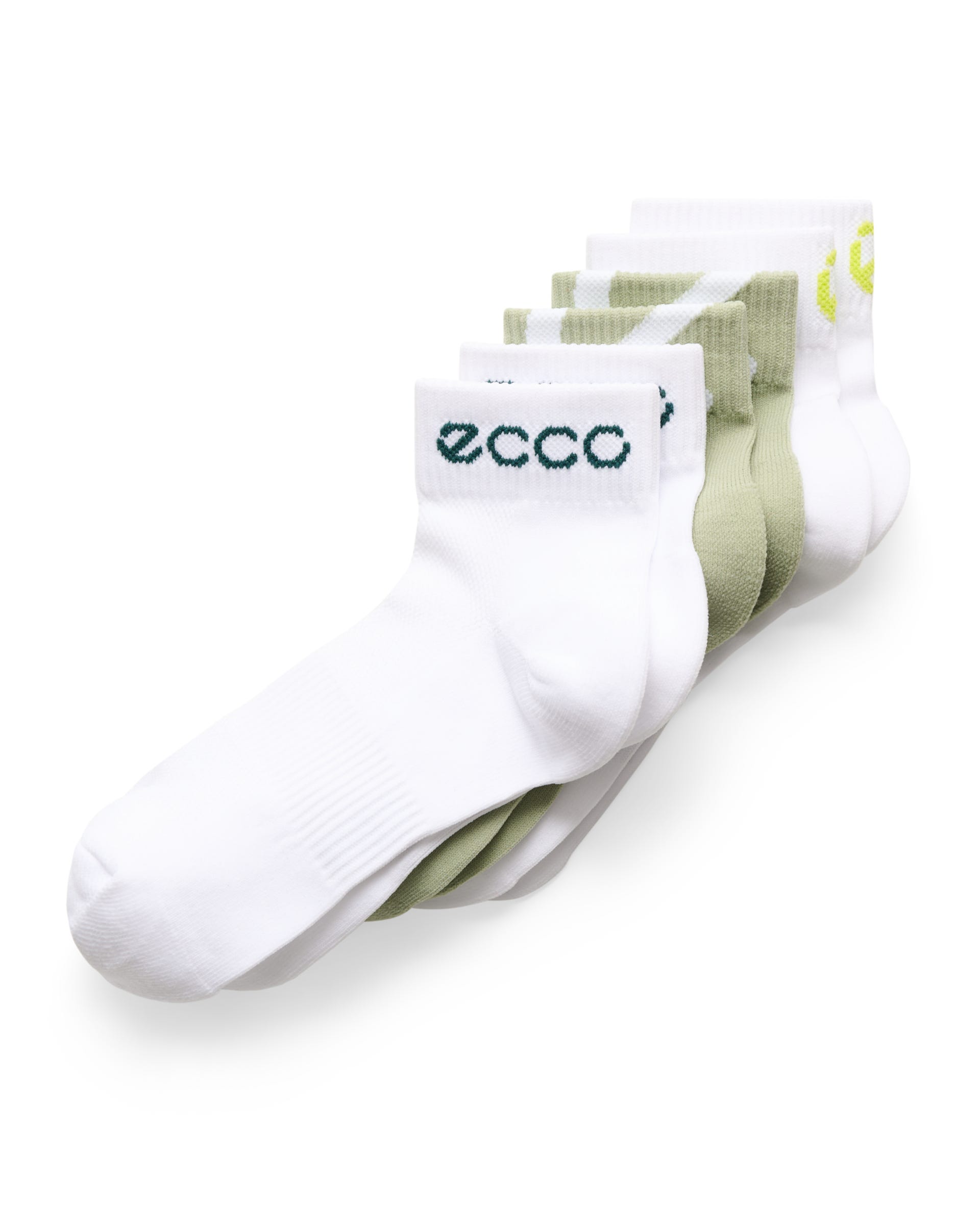 Unisexowe skarpetki do kostki ECCO® ACTIVE EVERYDAY - Biały - Main