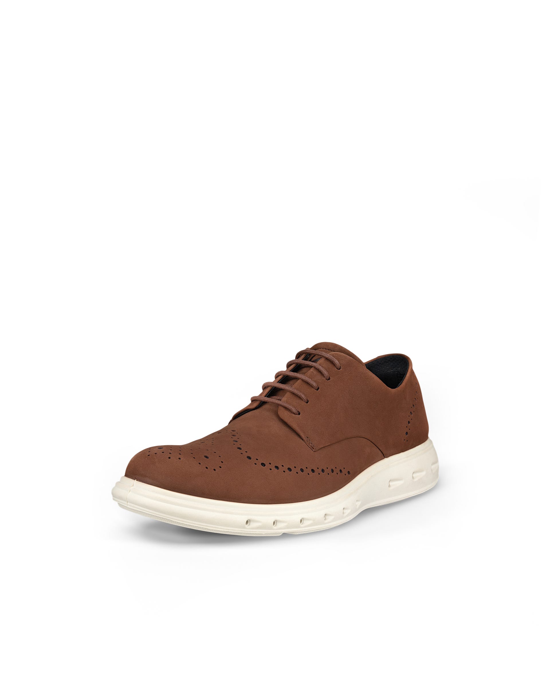 ECCO Hybrid 720 メンズ ヌバックGore-Texダービーシューズ - ブラウン - Main