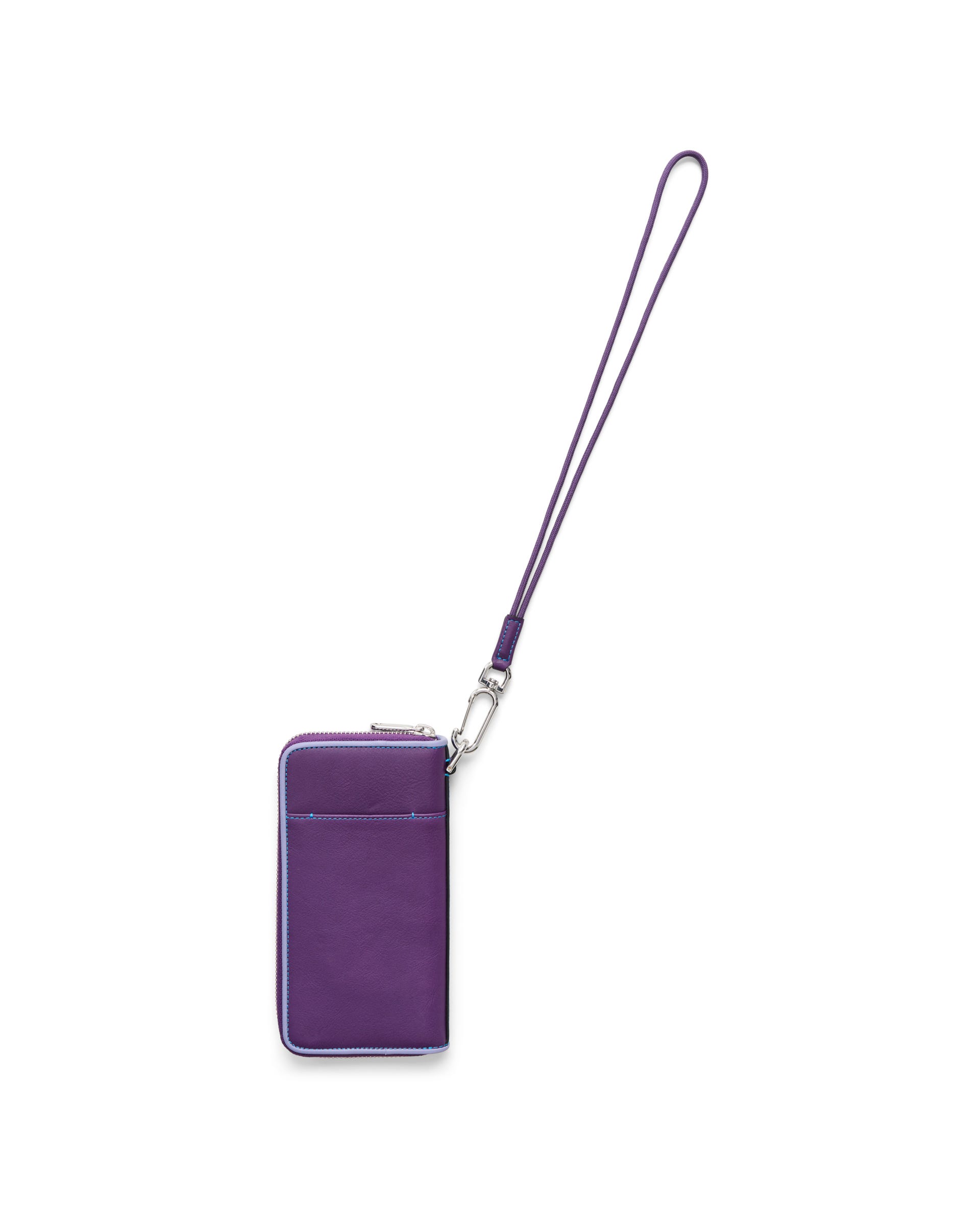 ECCO Wallet Zip Around レザーウォレット | パープル