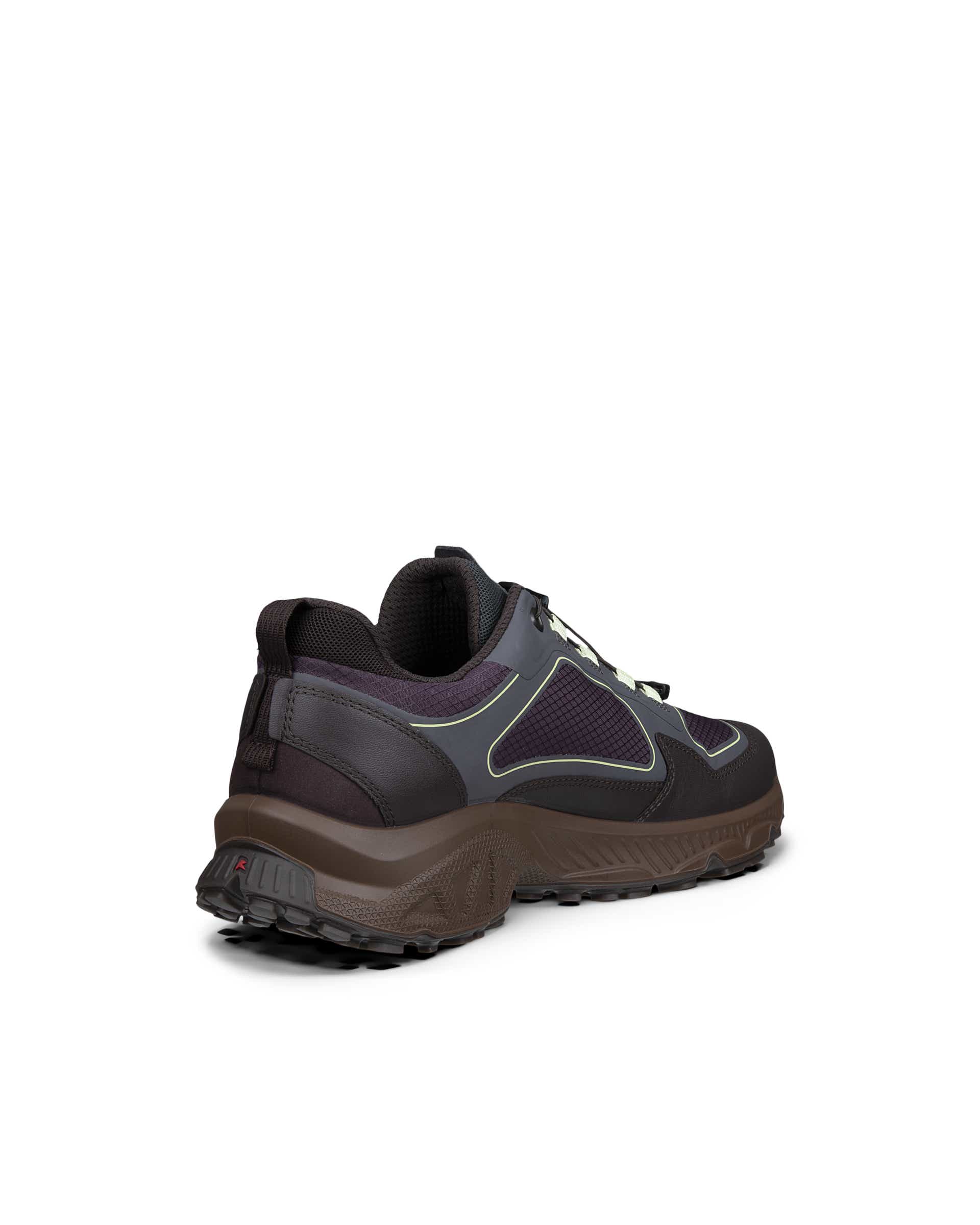 ECCO RECEPTOR XP WOMEN ウィメンズ レザースニーカー - グレー - Back