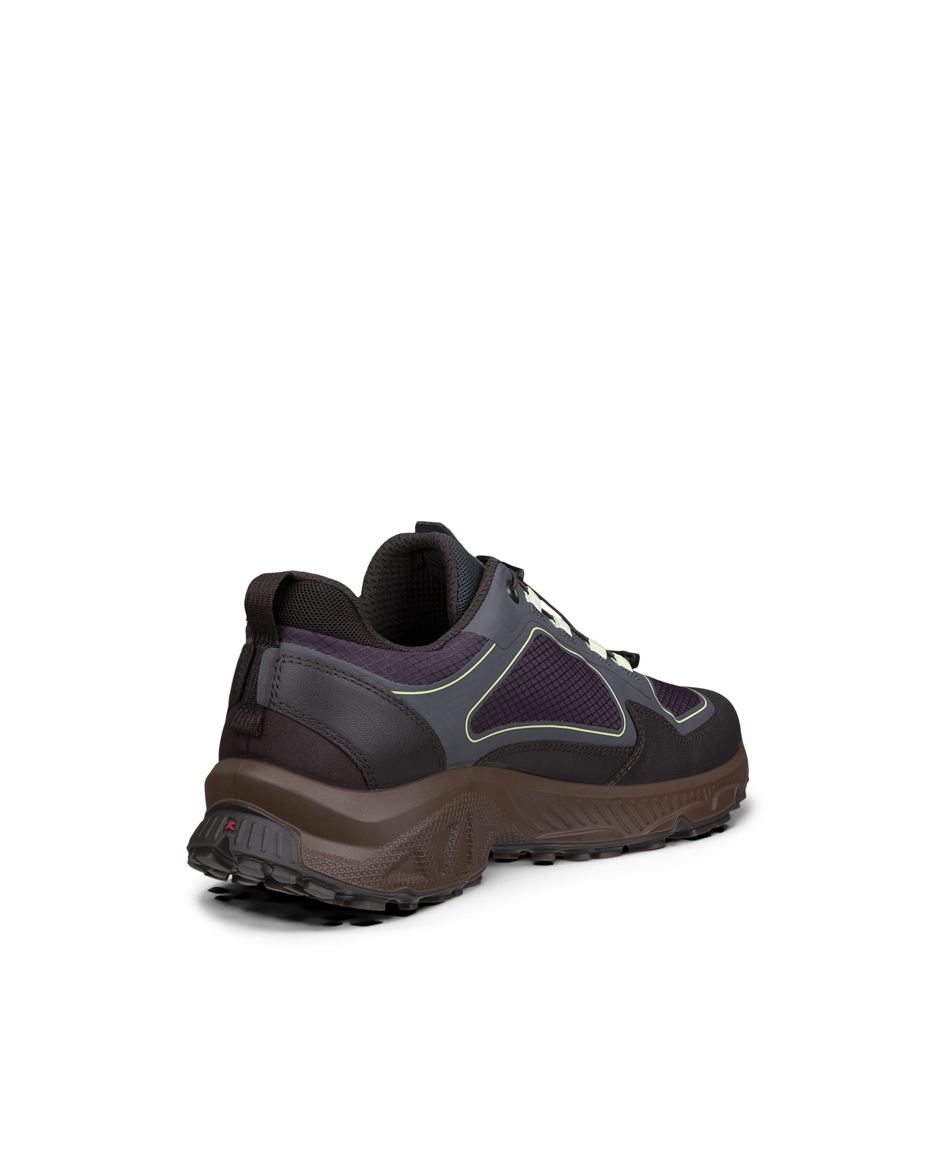 ECCO RECEPTOR XP WOMEN ウィメンズ レザースニーカー - グレー - Outside